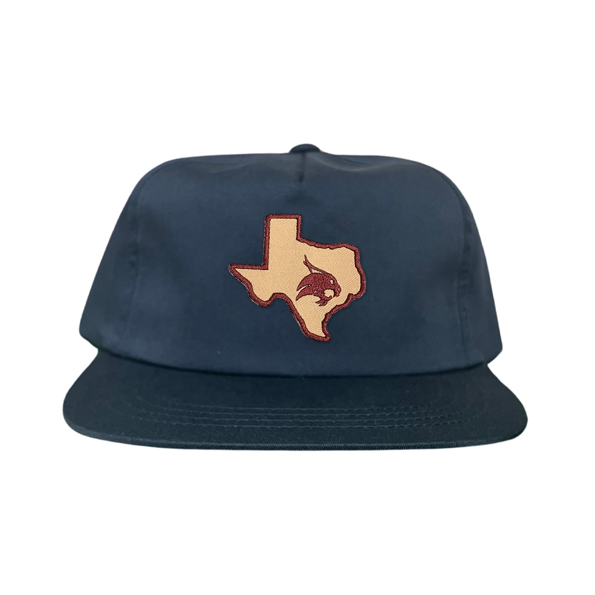 Texas State Supercat Curved Bill Mesh Snapback Hat