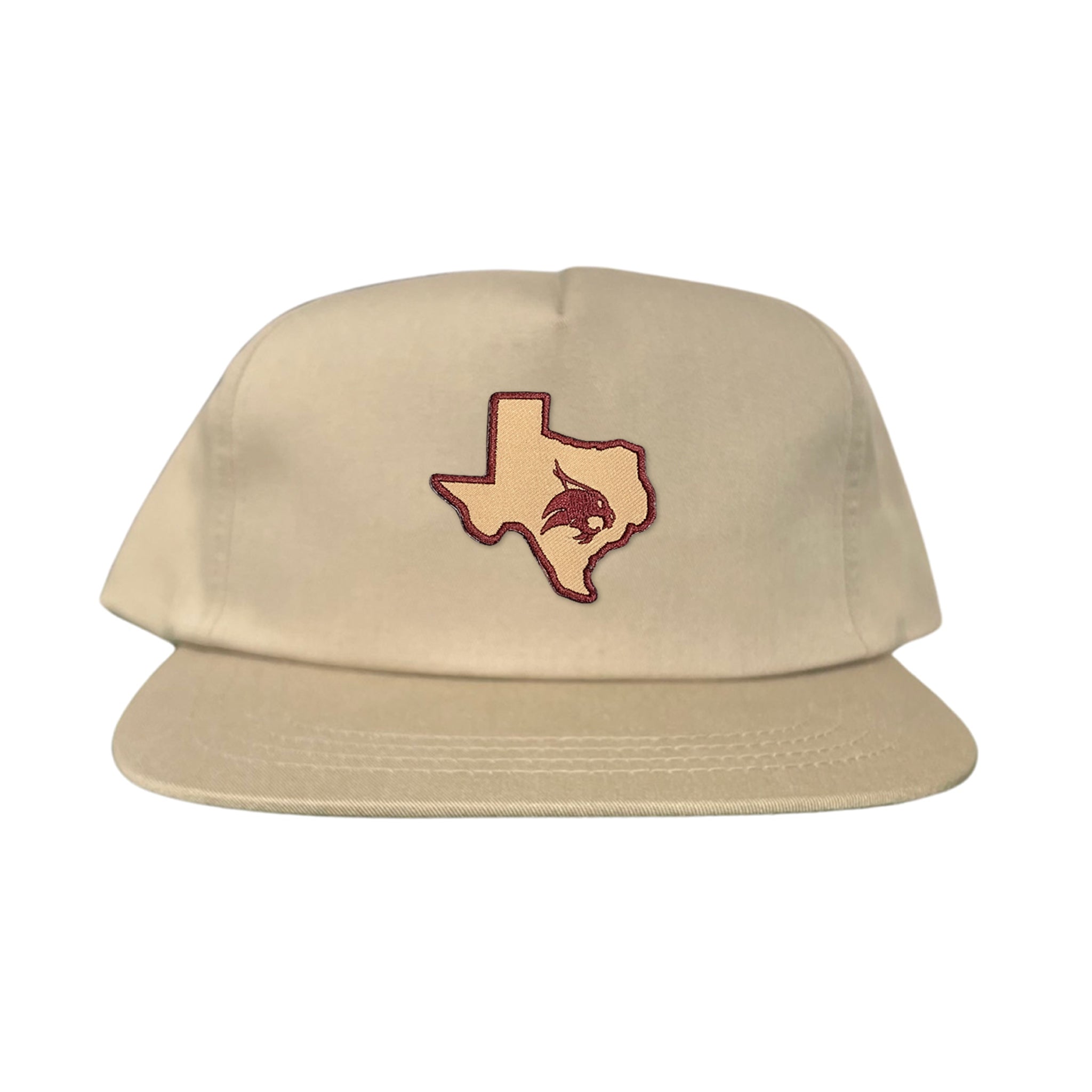 Texas State Supercat Curved Bill Mesh Snapback Hat