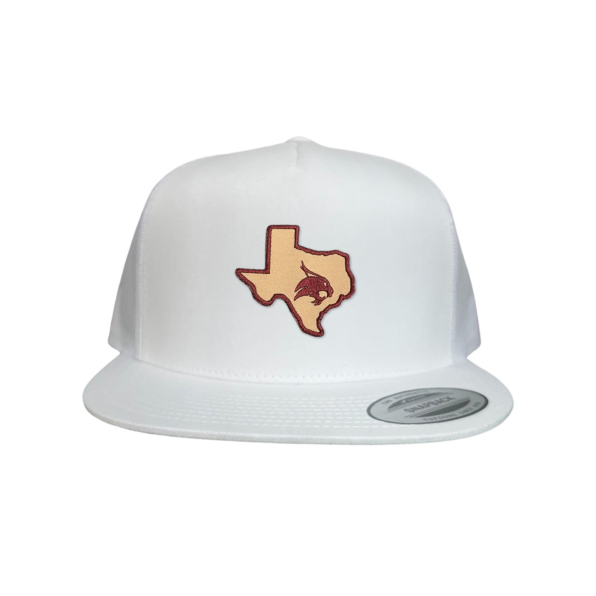 Texas State Supercat Curved Bill Mesh Snapback Hat