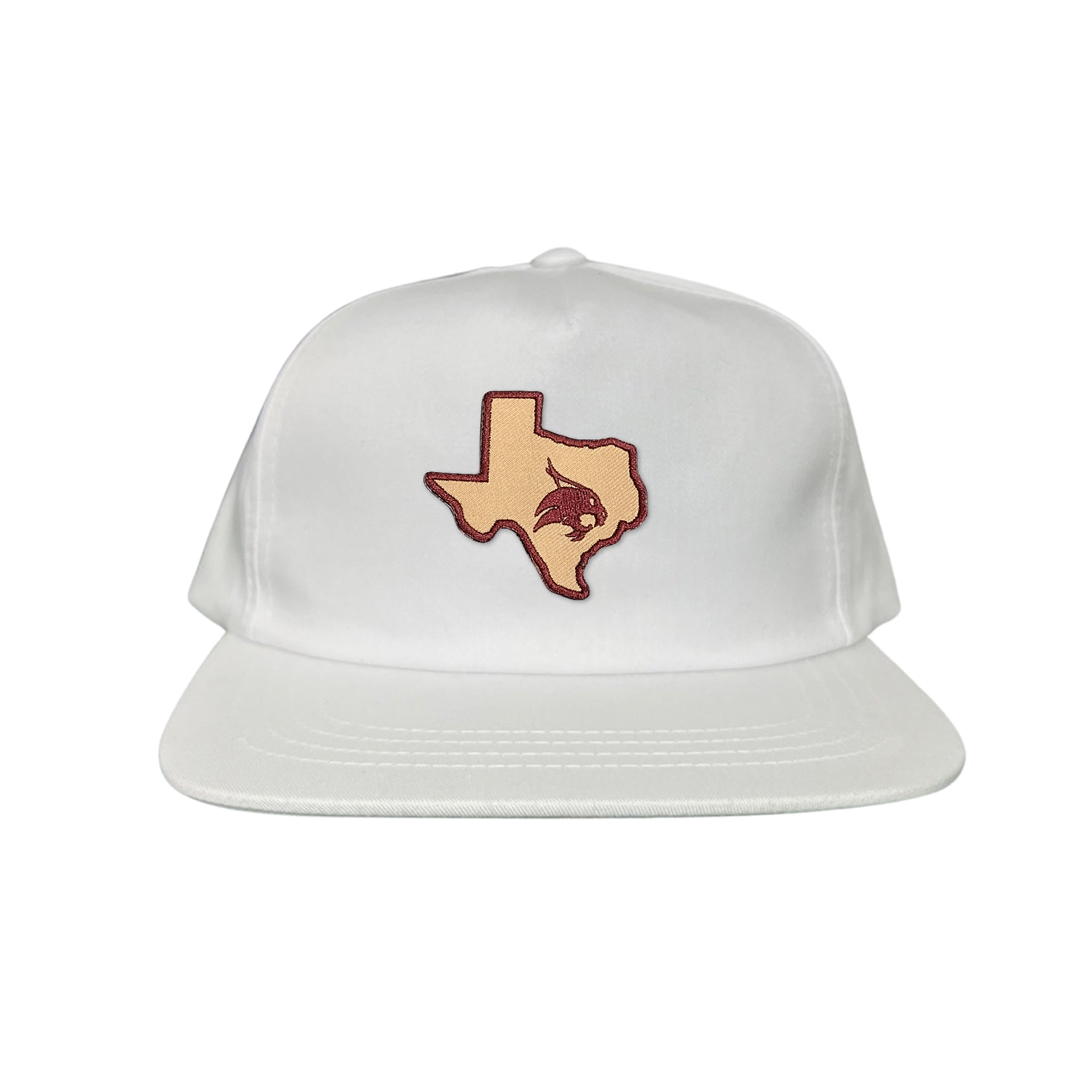 Texas State Supercat Curved Bill Mesh Snapback Hat
