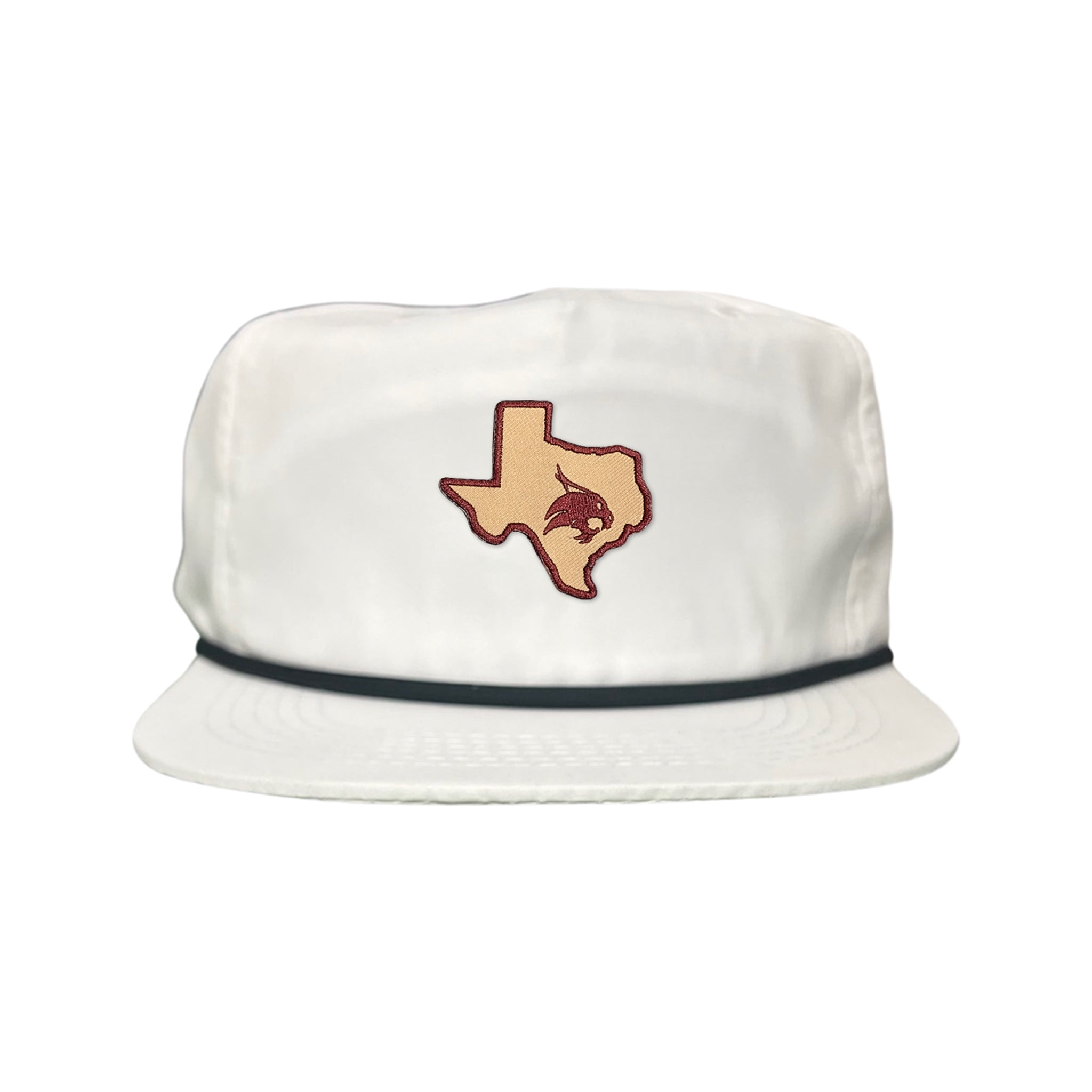 Texas State Supercat Curved Bill Mesh Snapback Hat