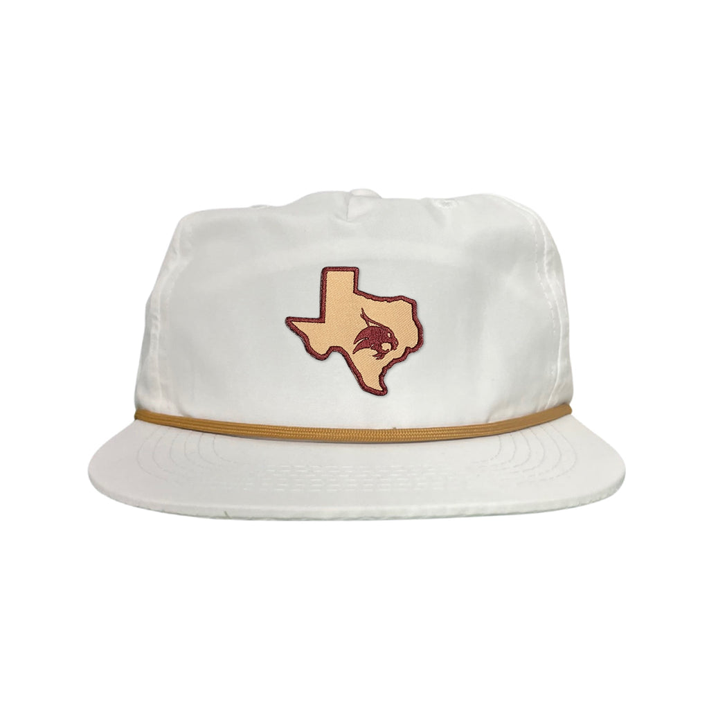 Texas State Supercat Curved Bill Mesh Snapback Hat