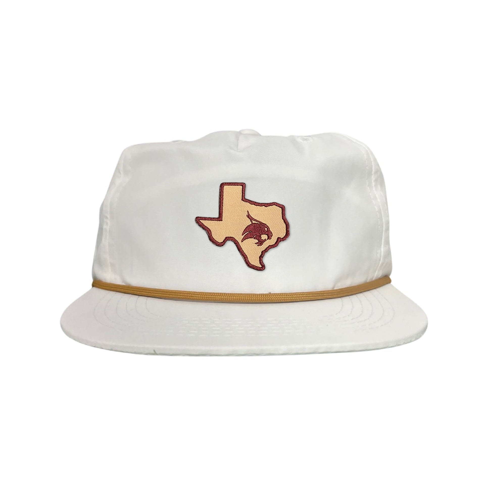 Texas State Supercat Curved Bill Mesh Snapback Hat