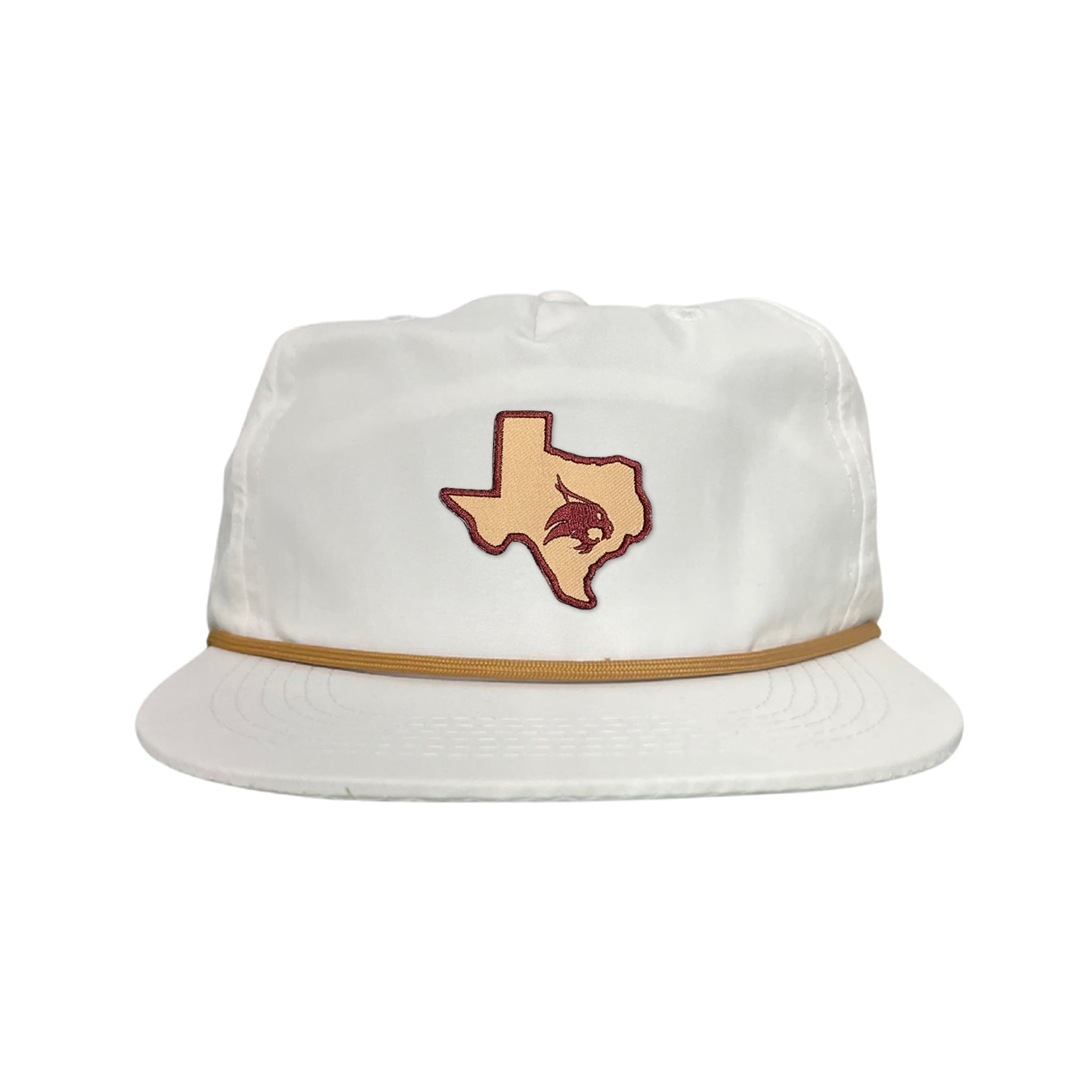 Texas State Supercat Curved Bill Mesh Snapback Hat