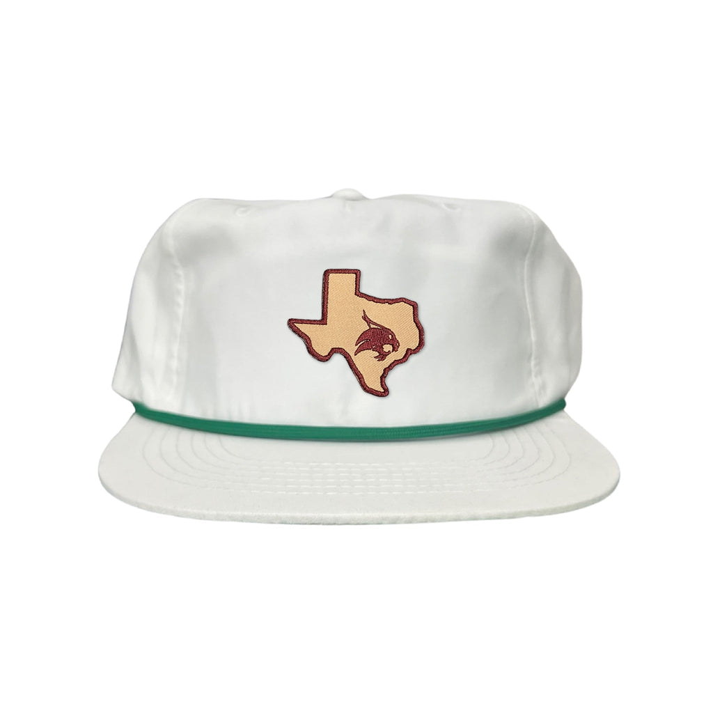 Texas State Supercat Curved Bill Mesh Snapback Hat
