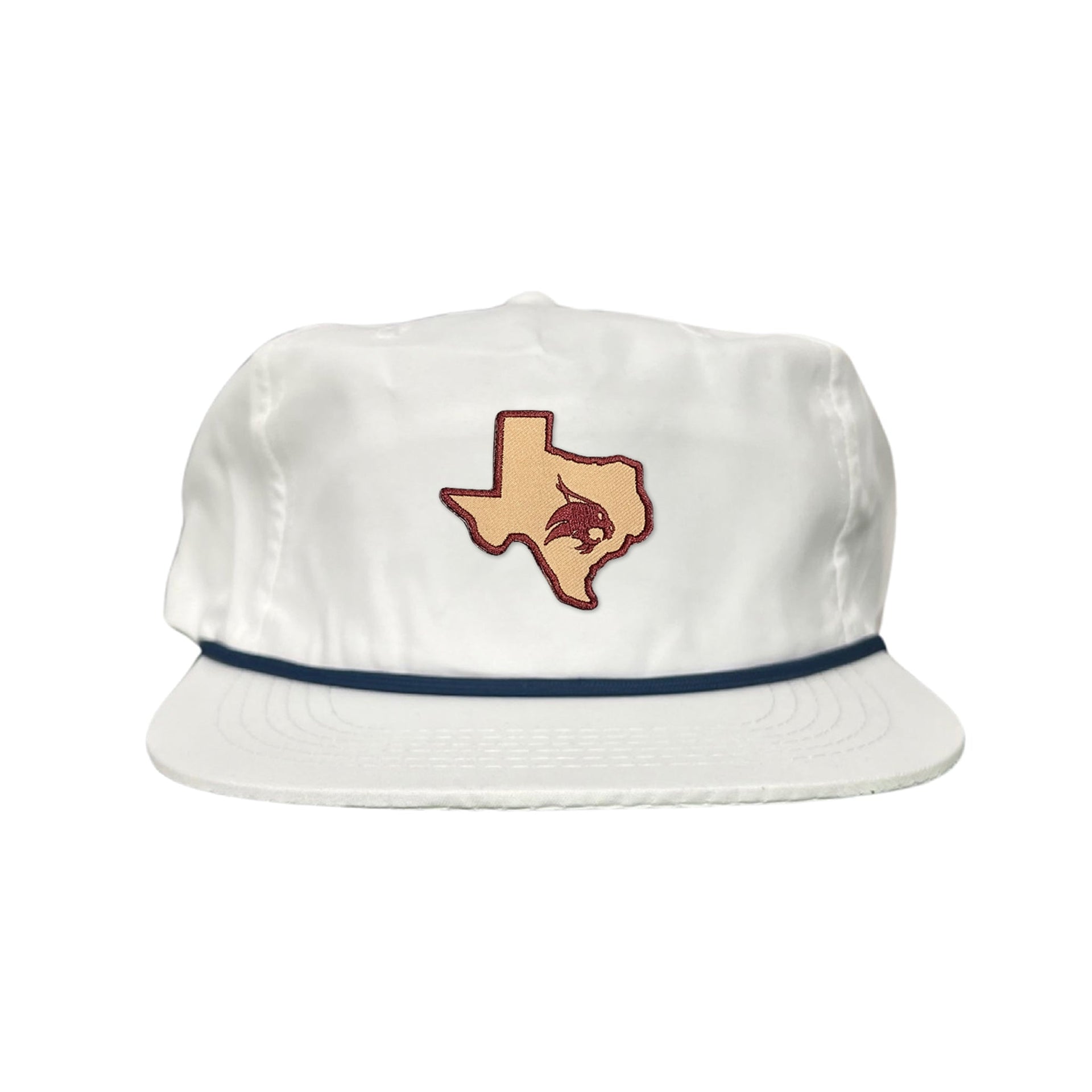 Texas State Supercat Curved Bill Mesh Snapback Hat