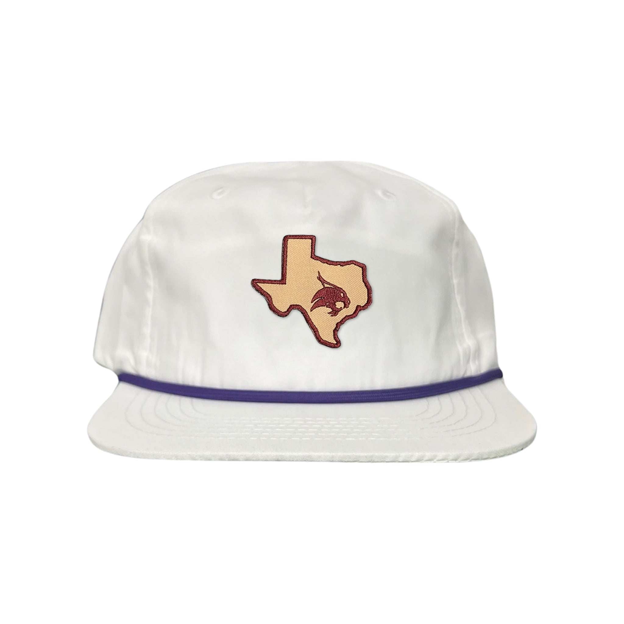 Texas State Supercat Curved Bill Mesh Snapback Hat