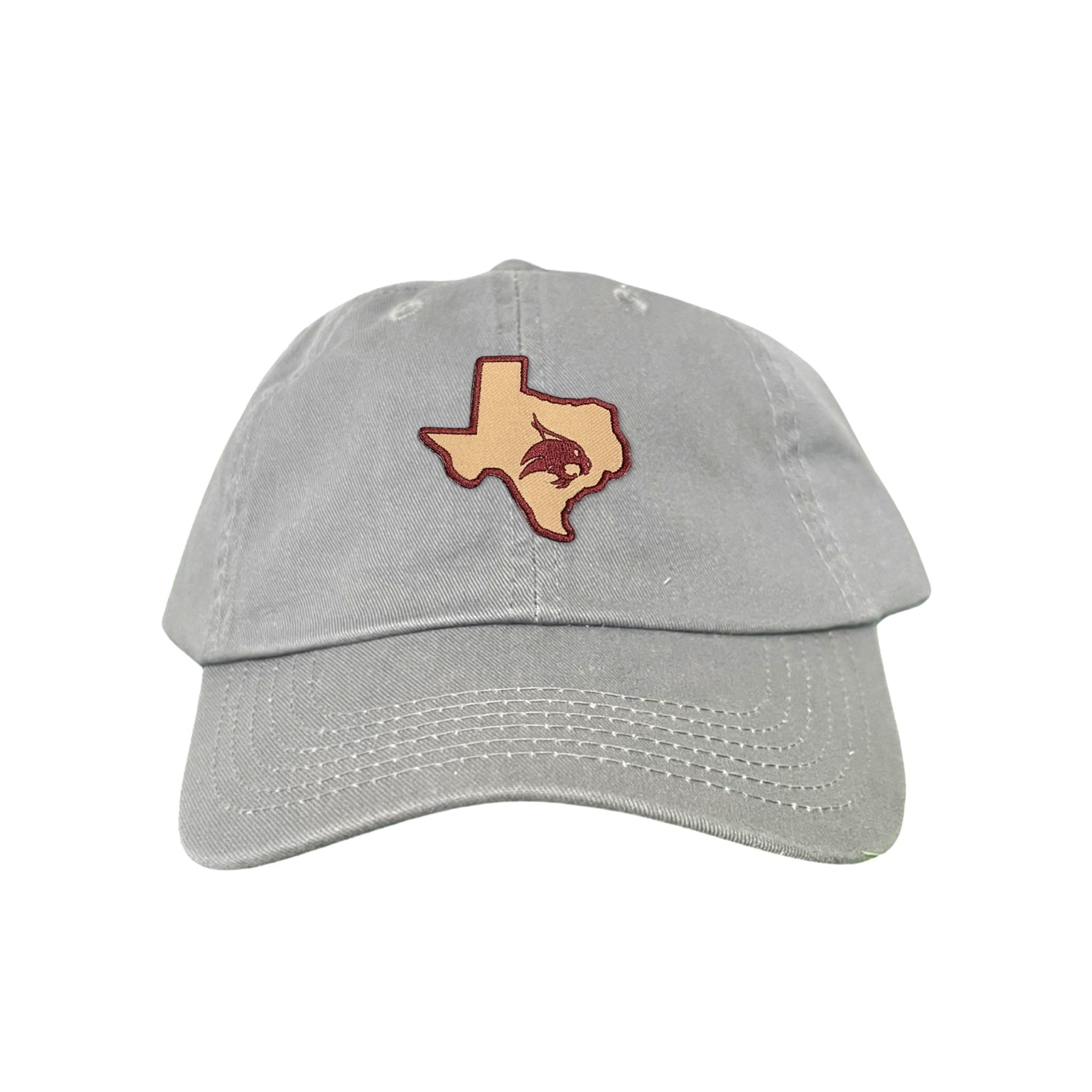 Texas State Supercat Curved Bill Mesh Snapback Hat
