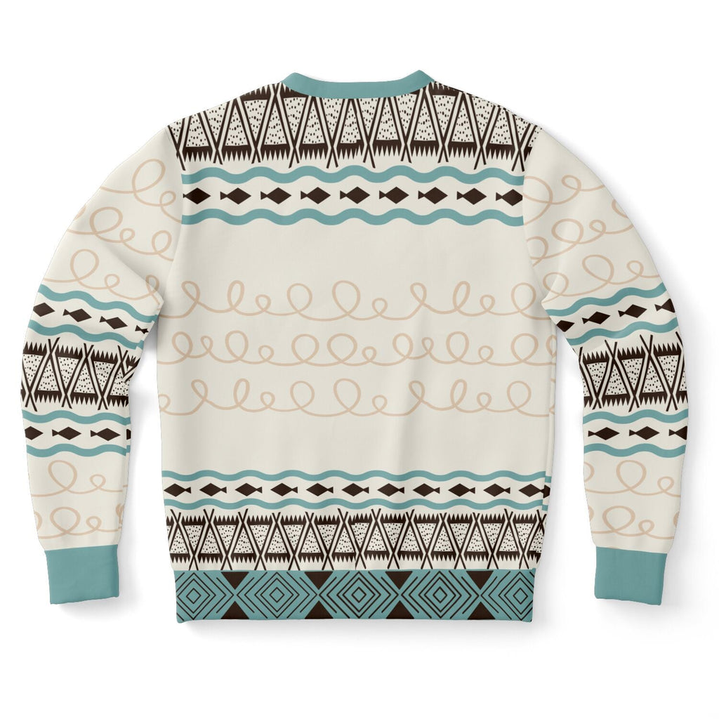 Pathetic Human Cat Christmas Sweatshirt