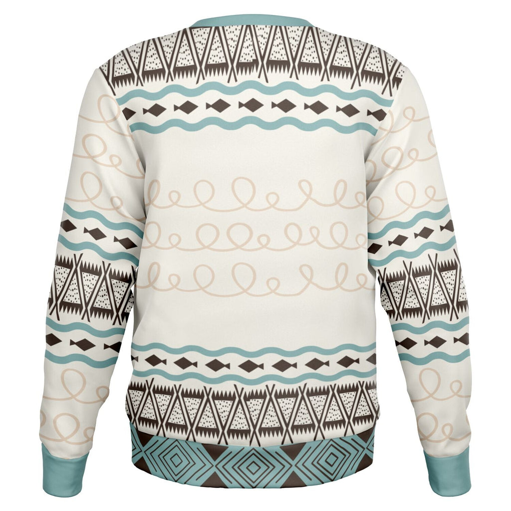 Pathetic Human Cat Christmas Sweatshirt