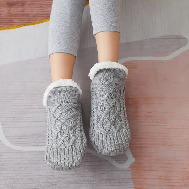 Winter Woolen Socks for Men and Women - Non-slip Warmth