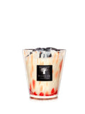 Coral Pearls Max 16 scented candle in decorative glass featuring coral tones