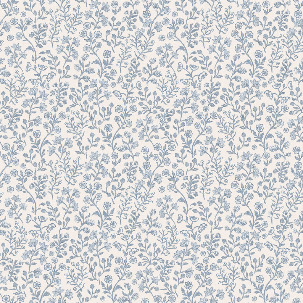 Penelope Floral Removable Wallpaper, Pink, White, and Cream