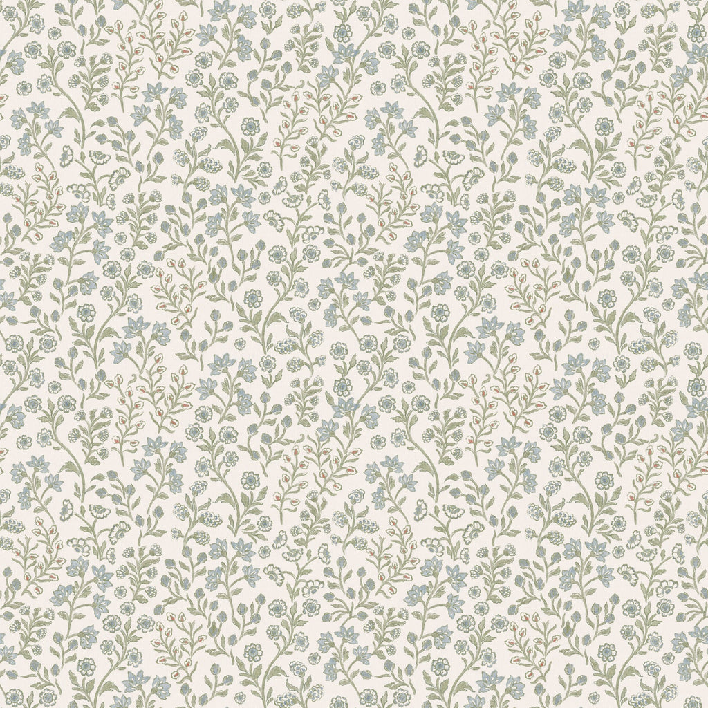 Penelope Floral Removable Wallpaper, Pink, White, and Cream