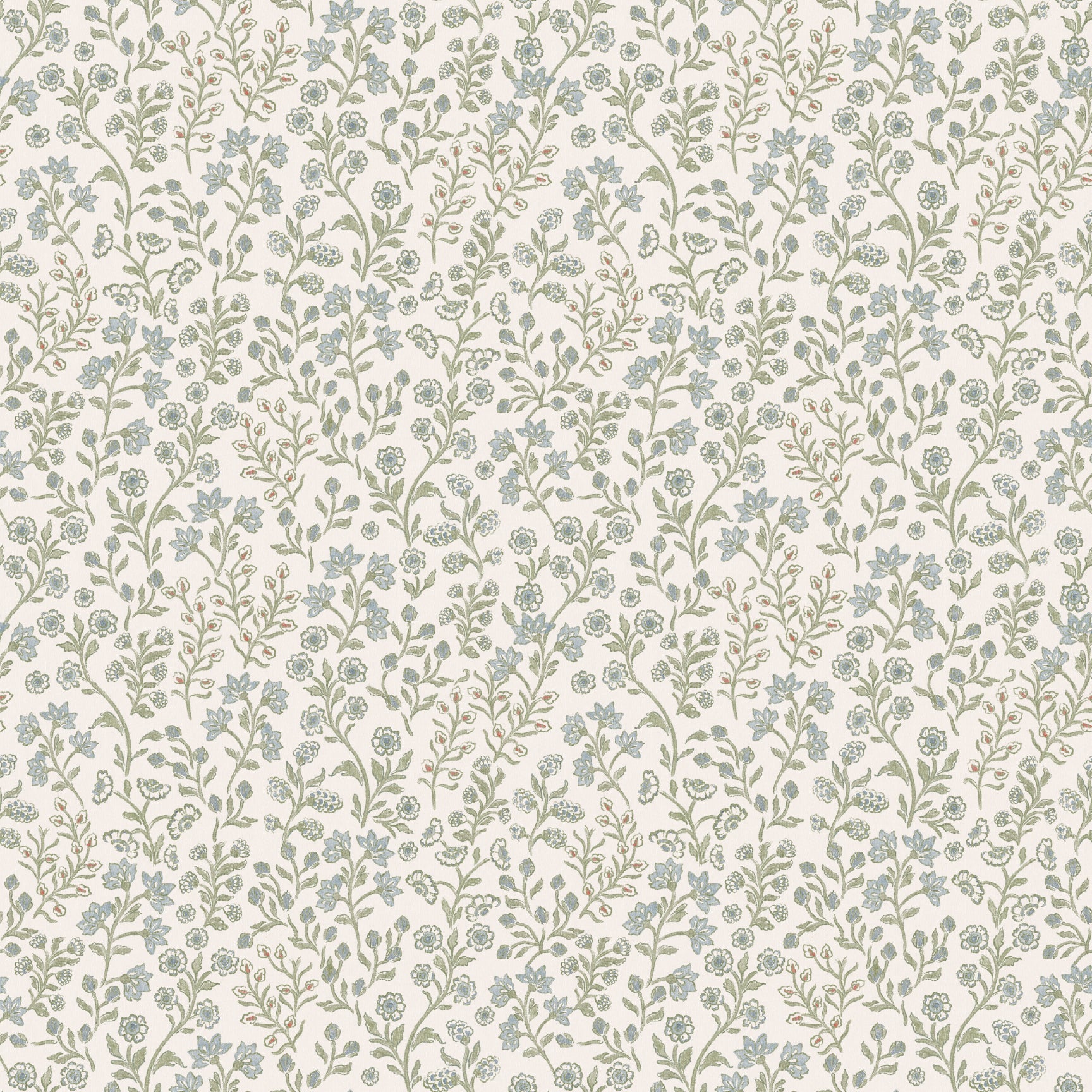 Penelope Floral Removable Wallpaper, Pink, White, and Cream