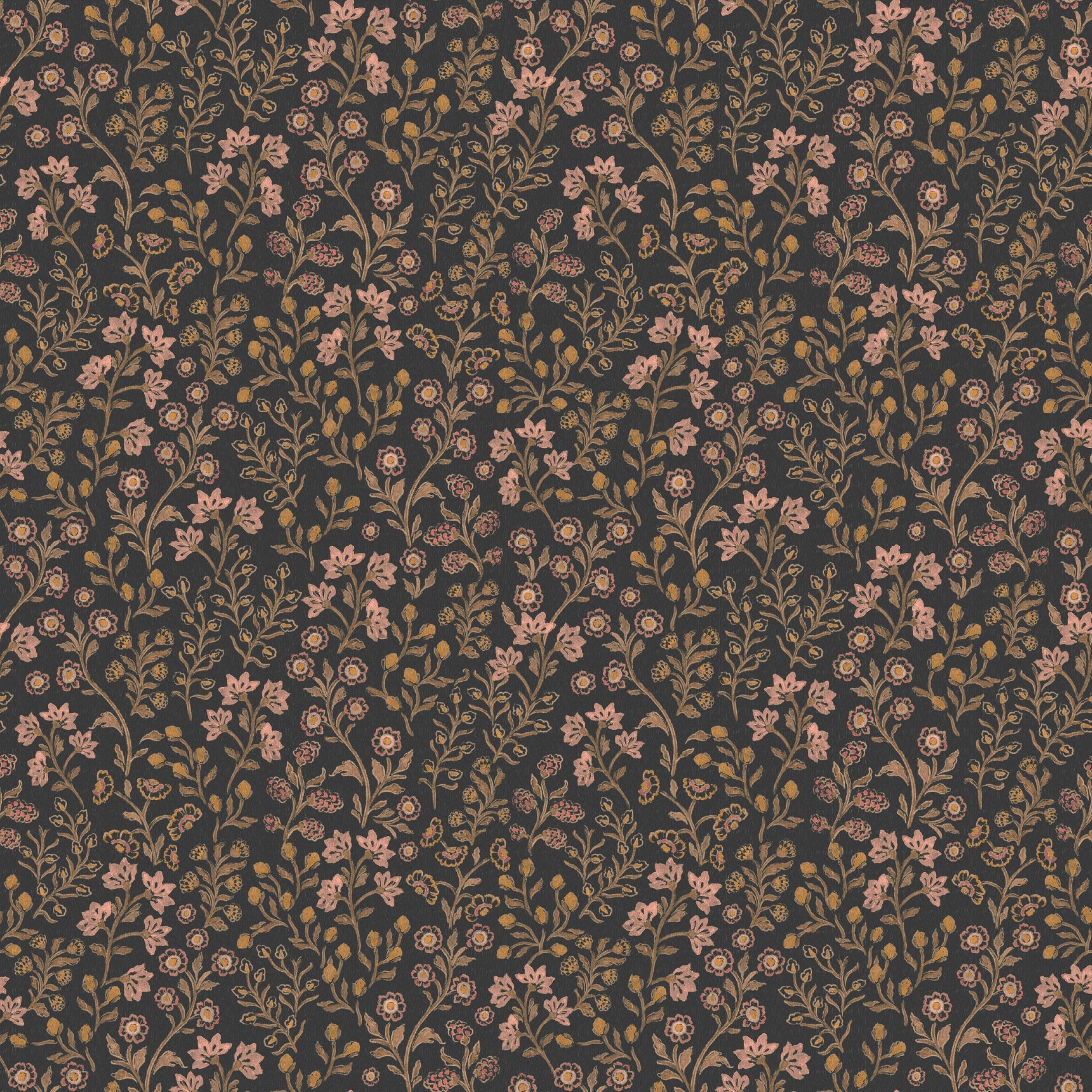 Penelope Floral Removable Wallpaper, Pink, White, and Cream