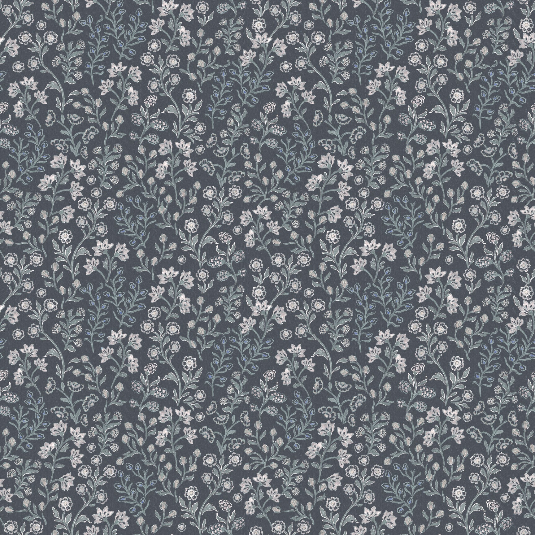 Penelope Floral Removable Wallpaper, Pink, White, and Cream