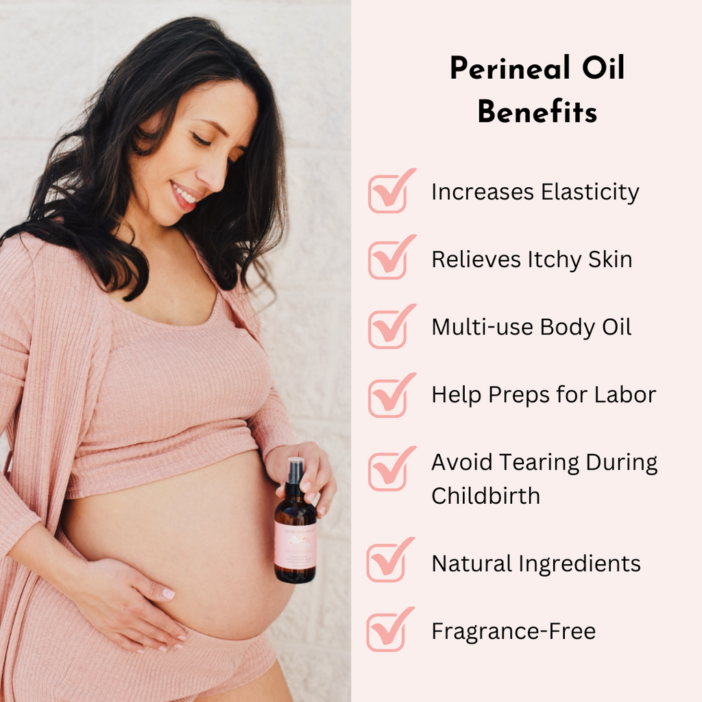 Women's Perineal Massage Oil – Organic