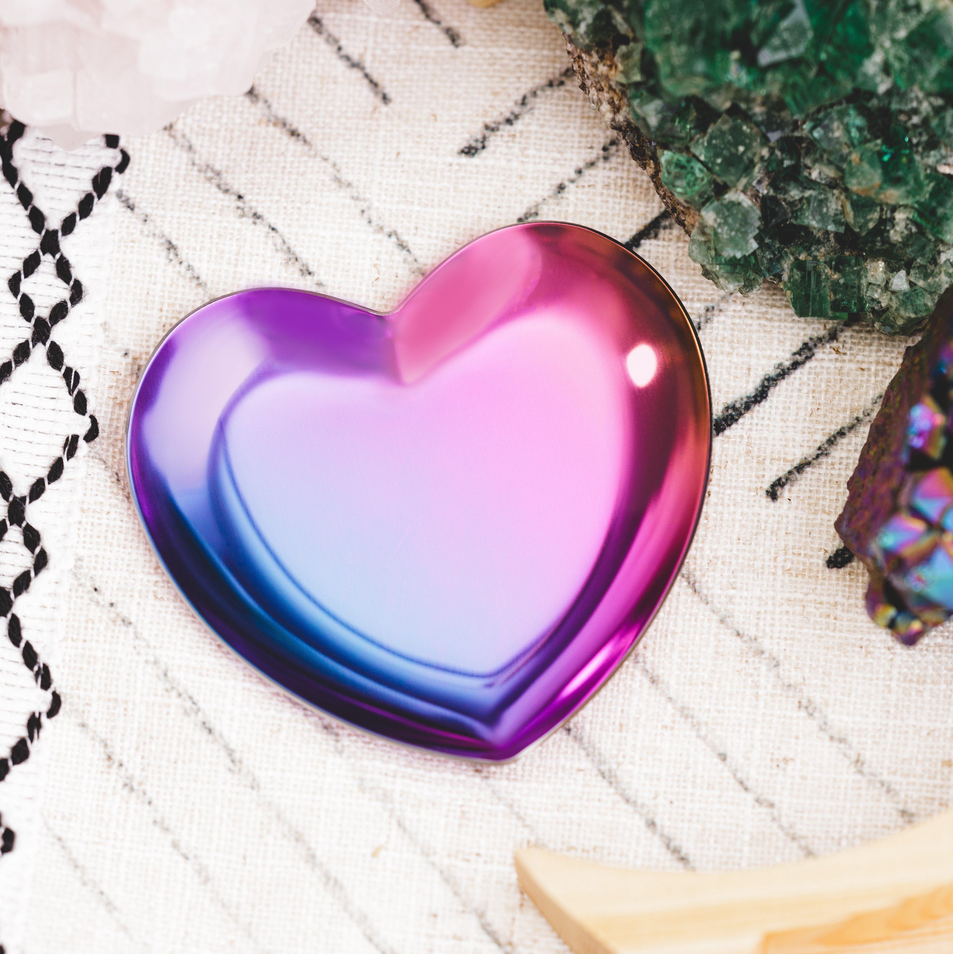Personalized Heart Trinket Dish for Grandma