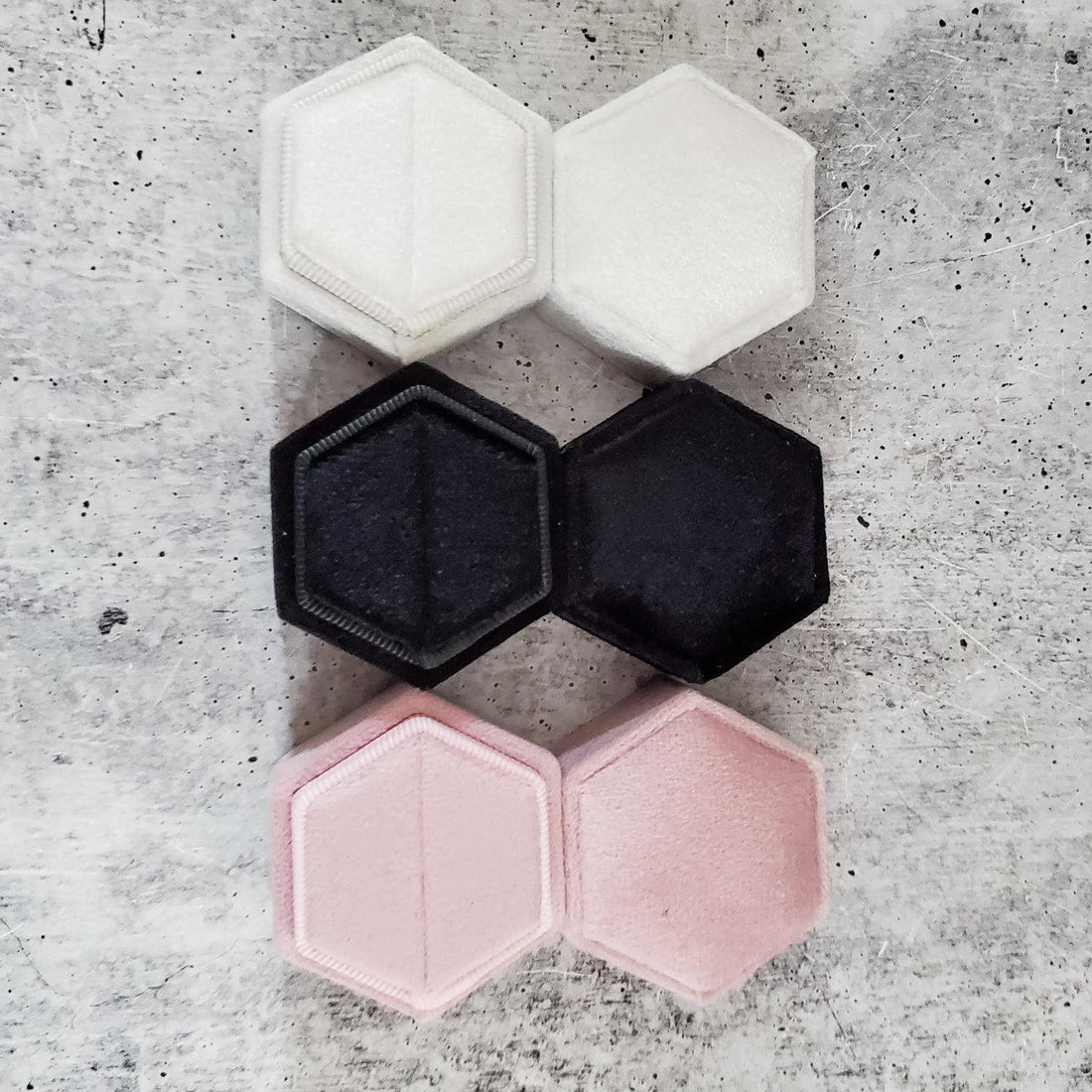 Personalized Velvet Ring Box