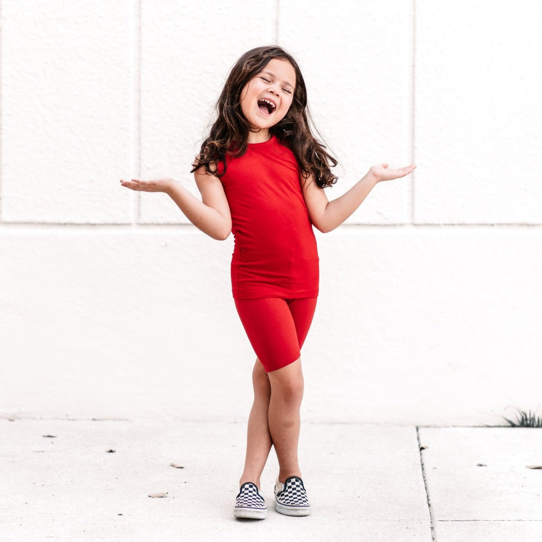 BAMBOO BASIC TANK- Red