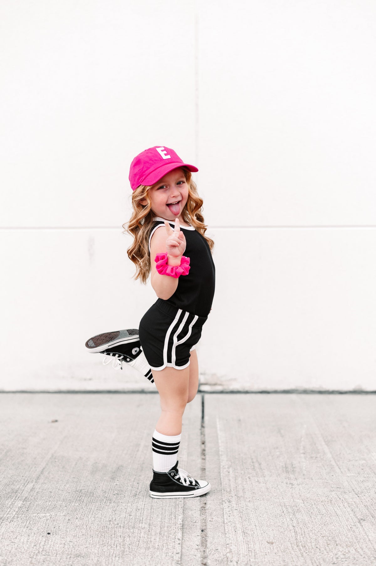 TRACK SHORTS SET- Bamboo Rib Midnight