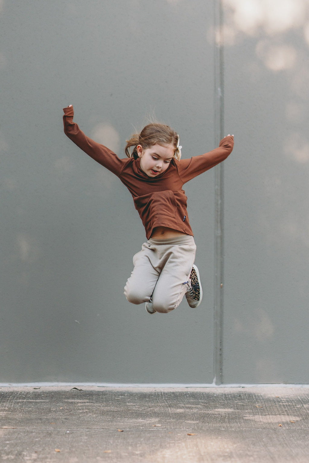 HAREM PANTS- Mushroom