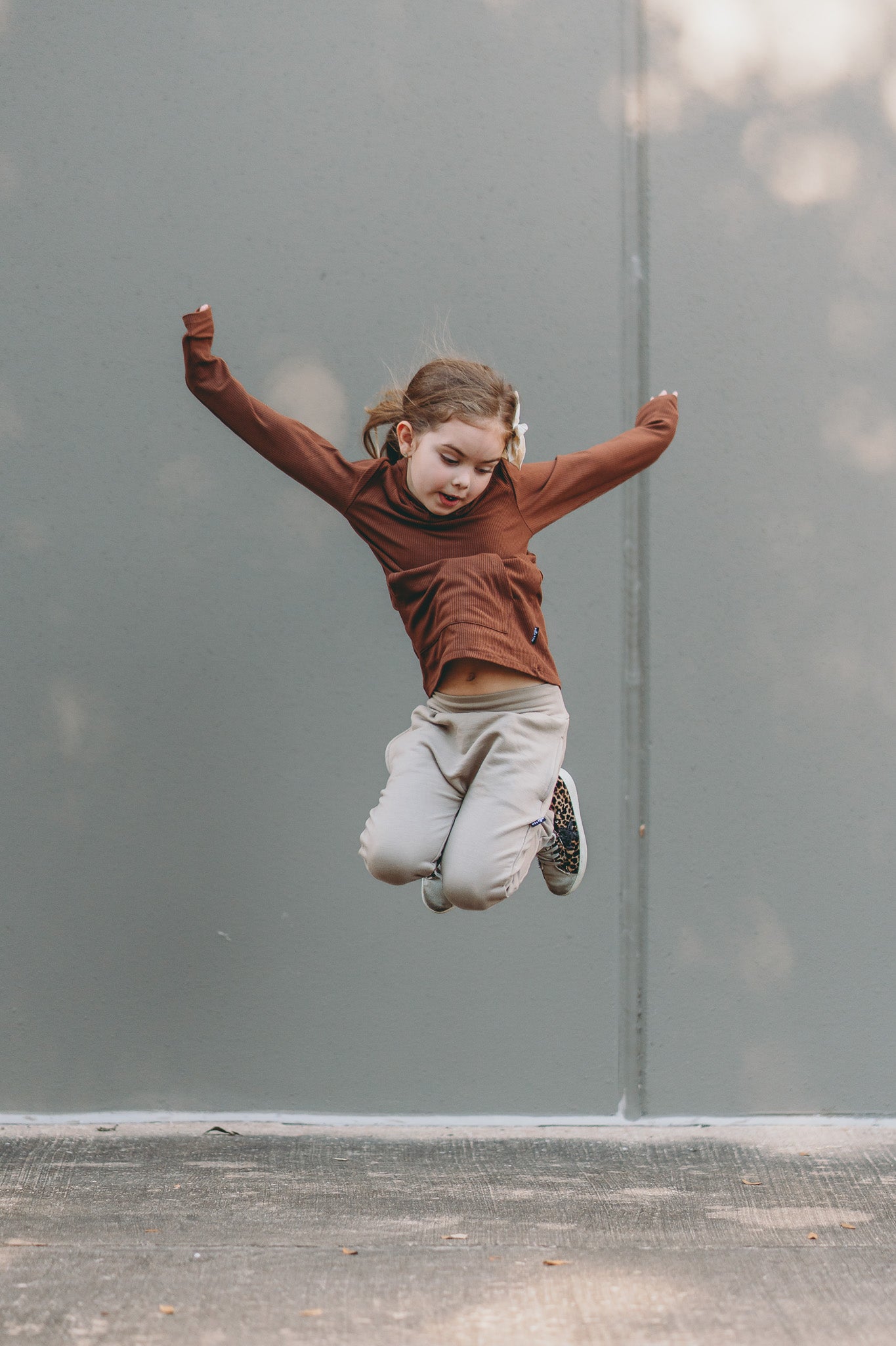 HAREM PANTS- Mushroom