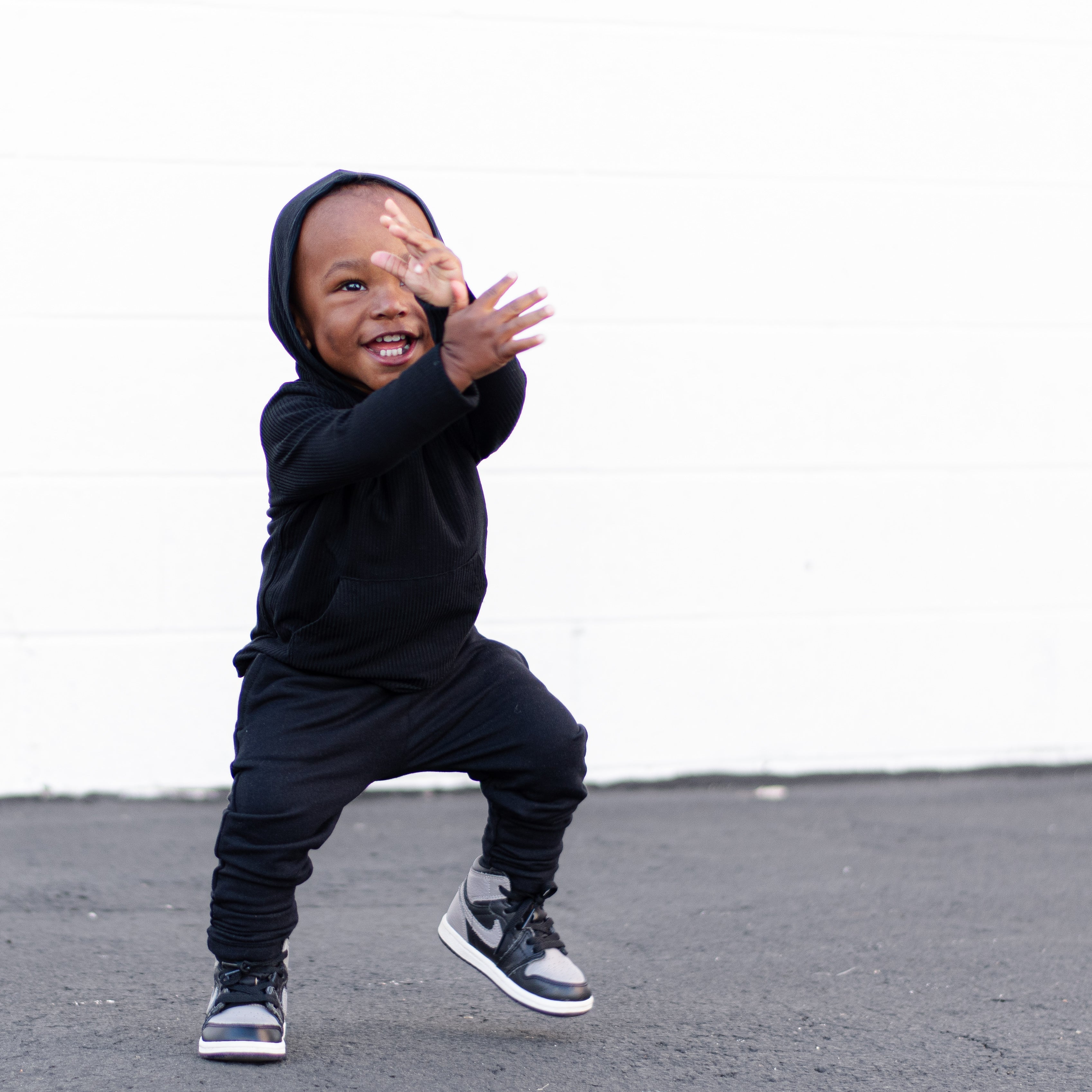 HAREM PANTS- Midnight Black