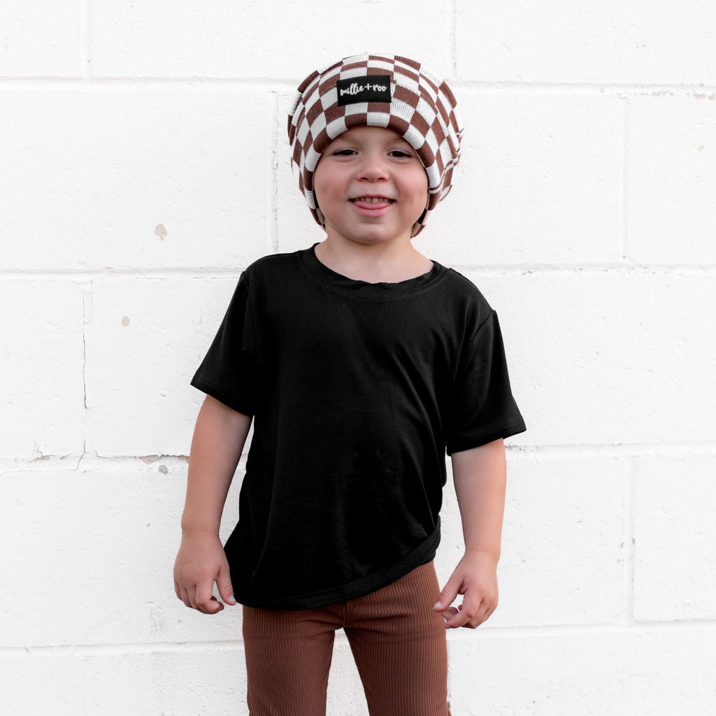 BAMBOO BASIC TEE- Midnight