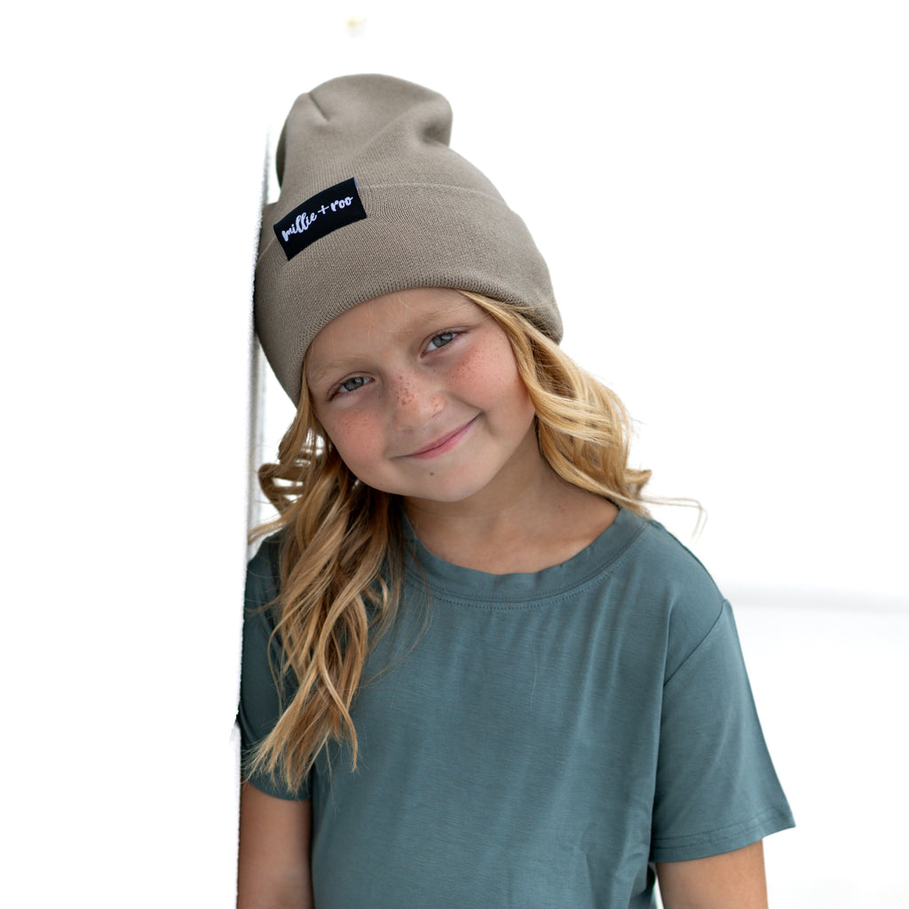 BAMBOO BASIC TEE- Slate