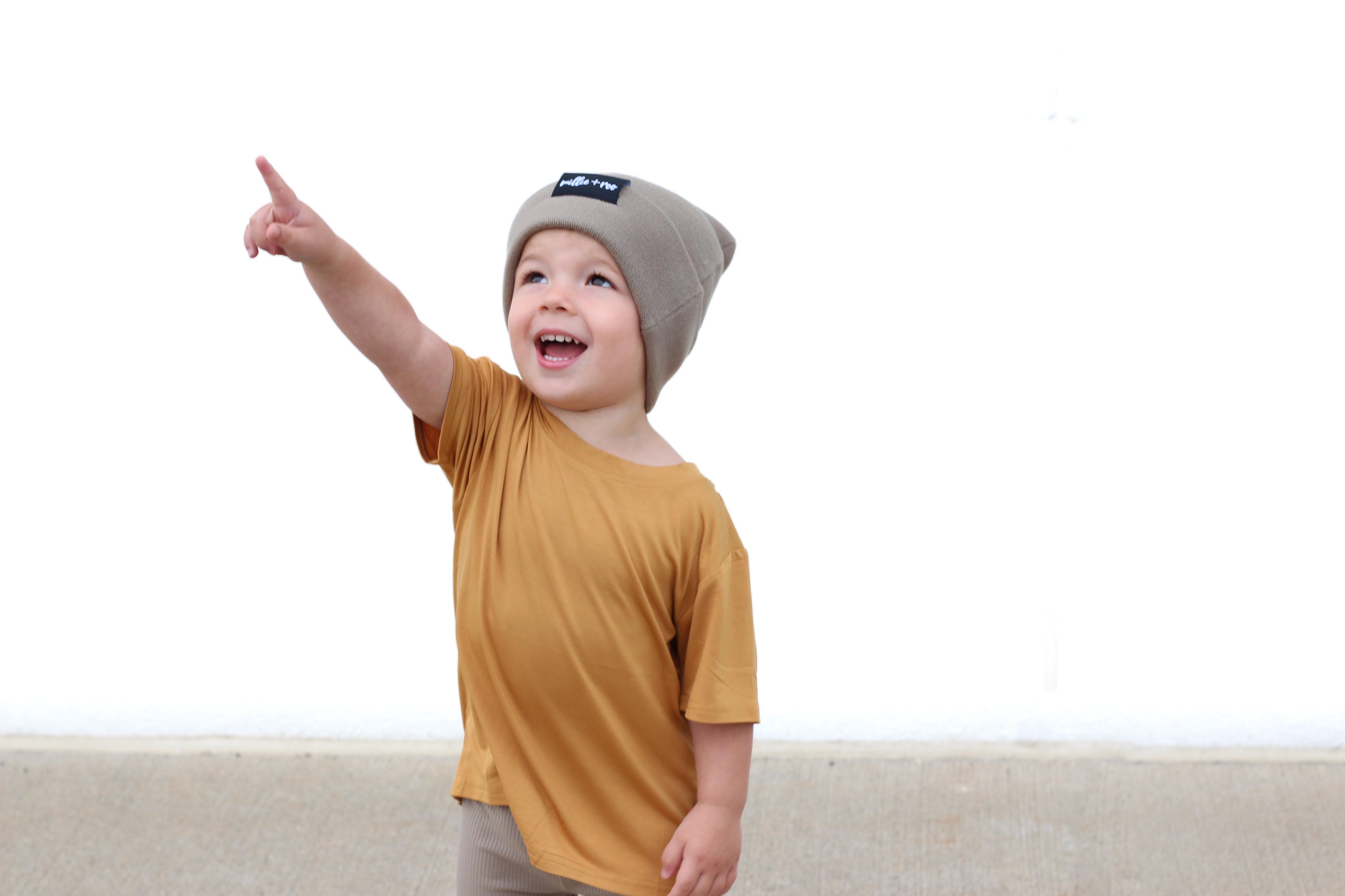 BAMBOO BASIC TEE- Honey Mustard