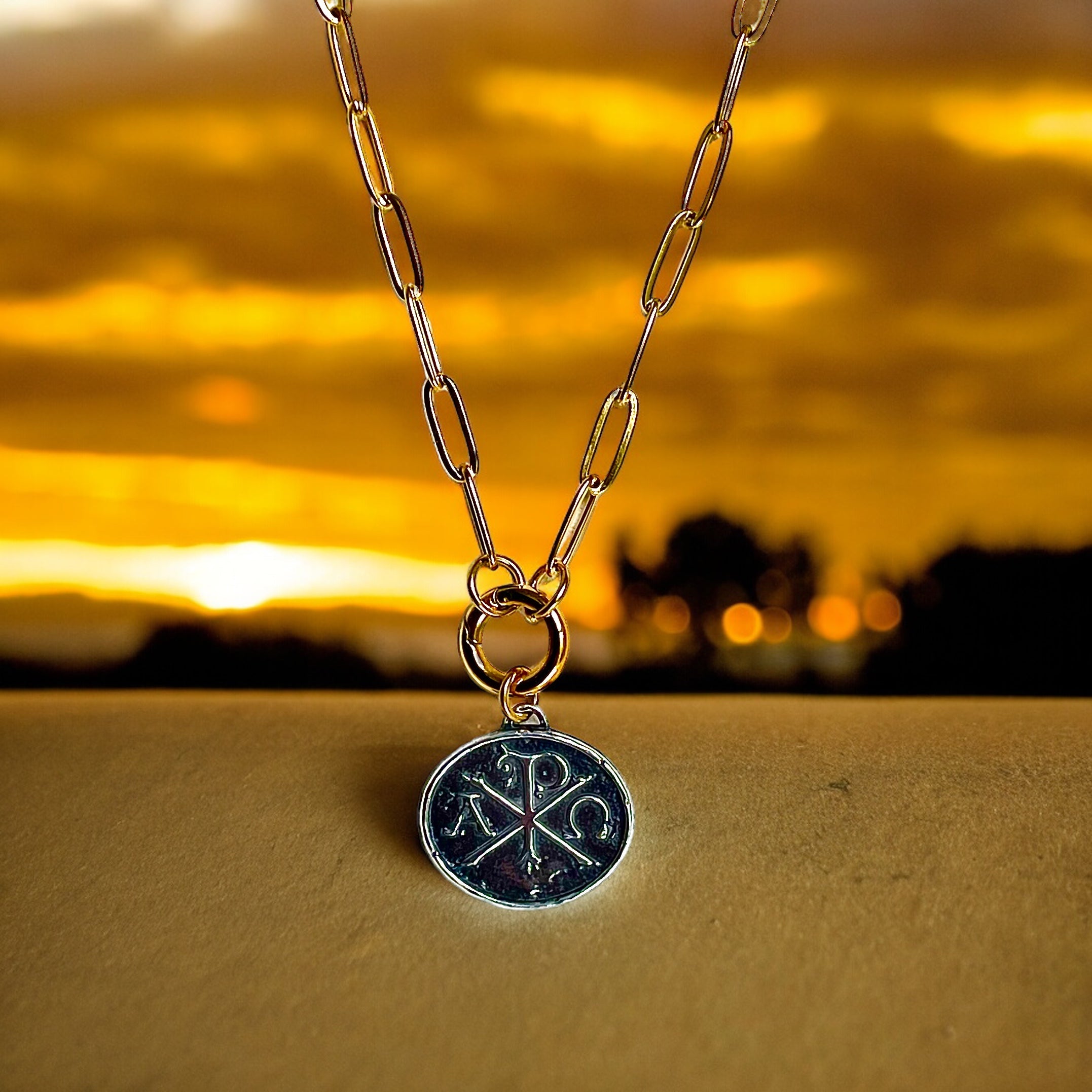 Alpha and Omega Necklace