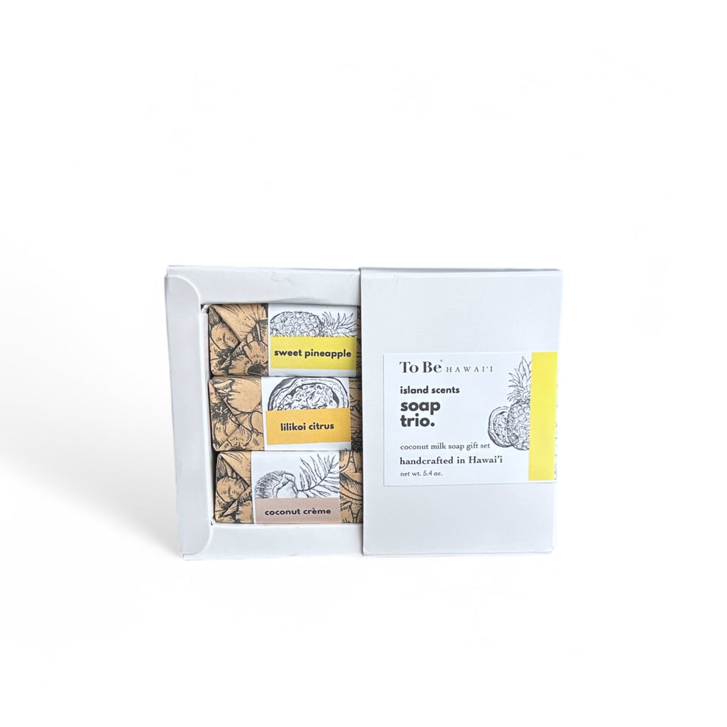 Tropical Scents Luxury Bar Soap Trio