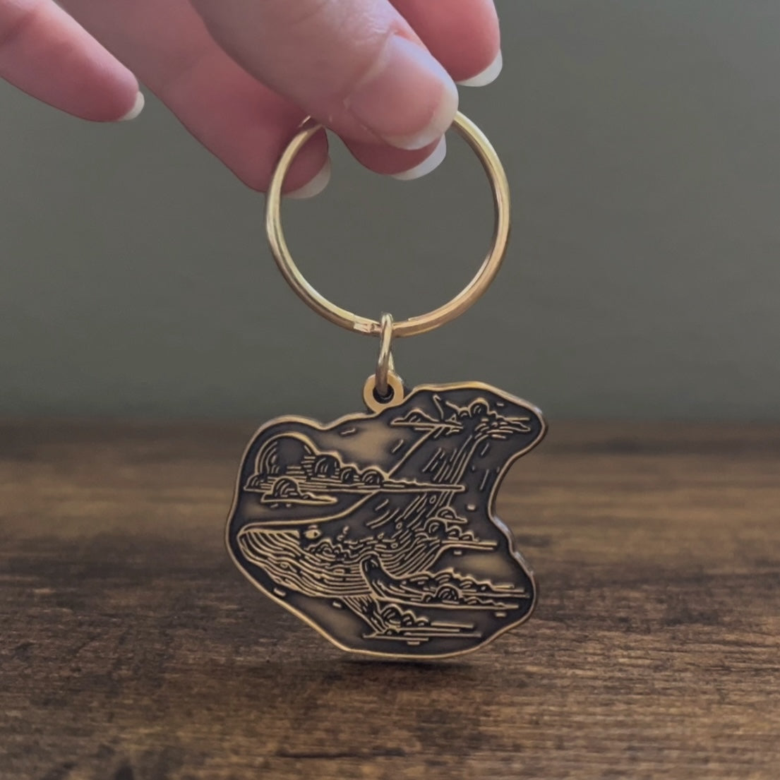 Thundercloud Keychain