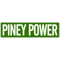 Piney Power decal featuring high-contrast design for Pine Barrens enthusiasts