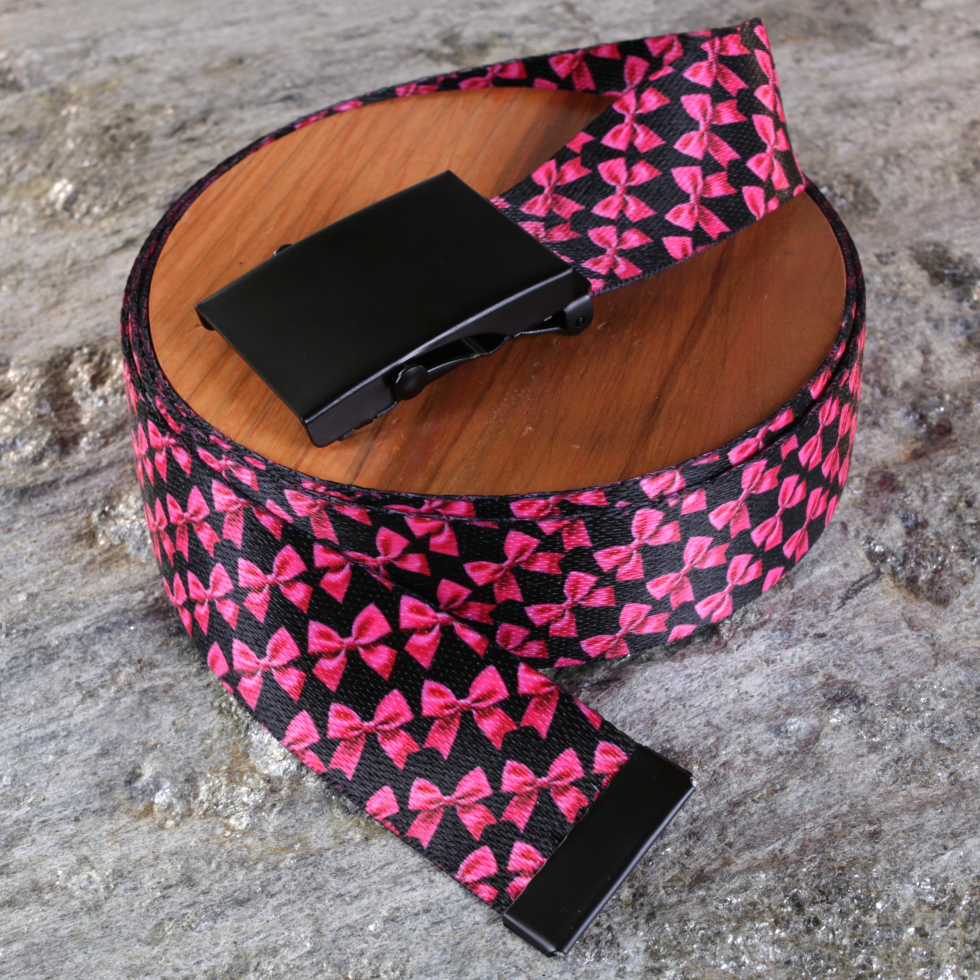 Pink Bow Belts