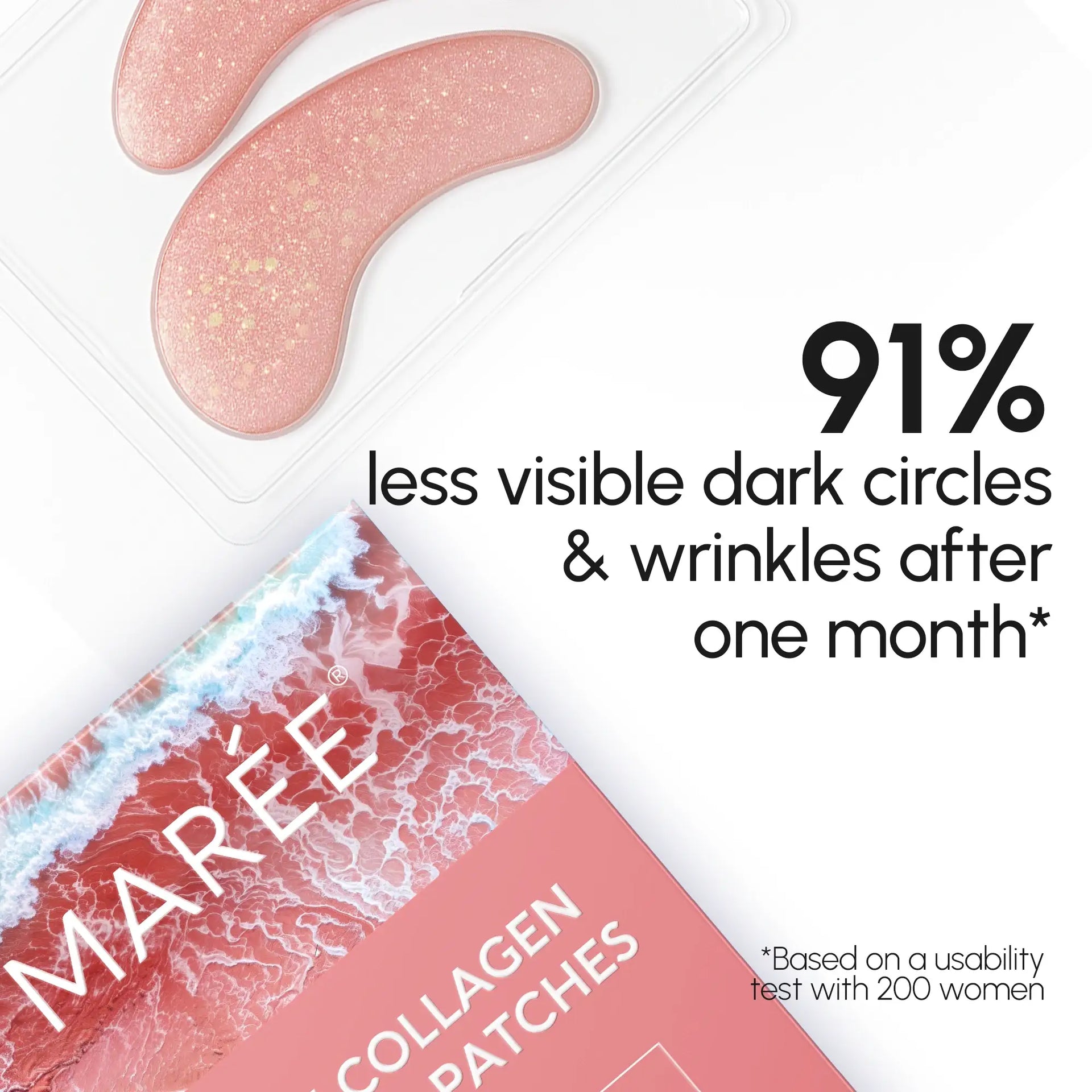 Pearl Radiance Marine Collagen Eye Patches for Depuffing - Image 8