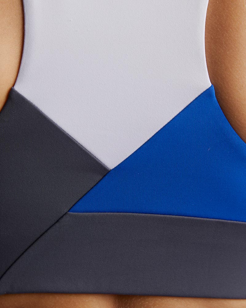 Pionxr Bra Top Color Block Sports Bra for Women - Image 13