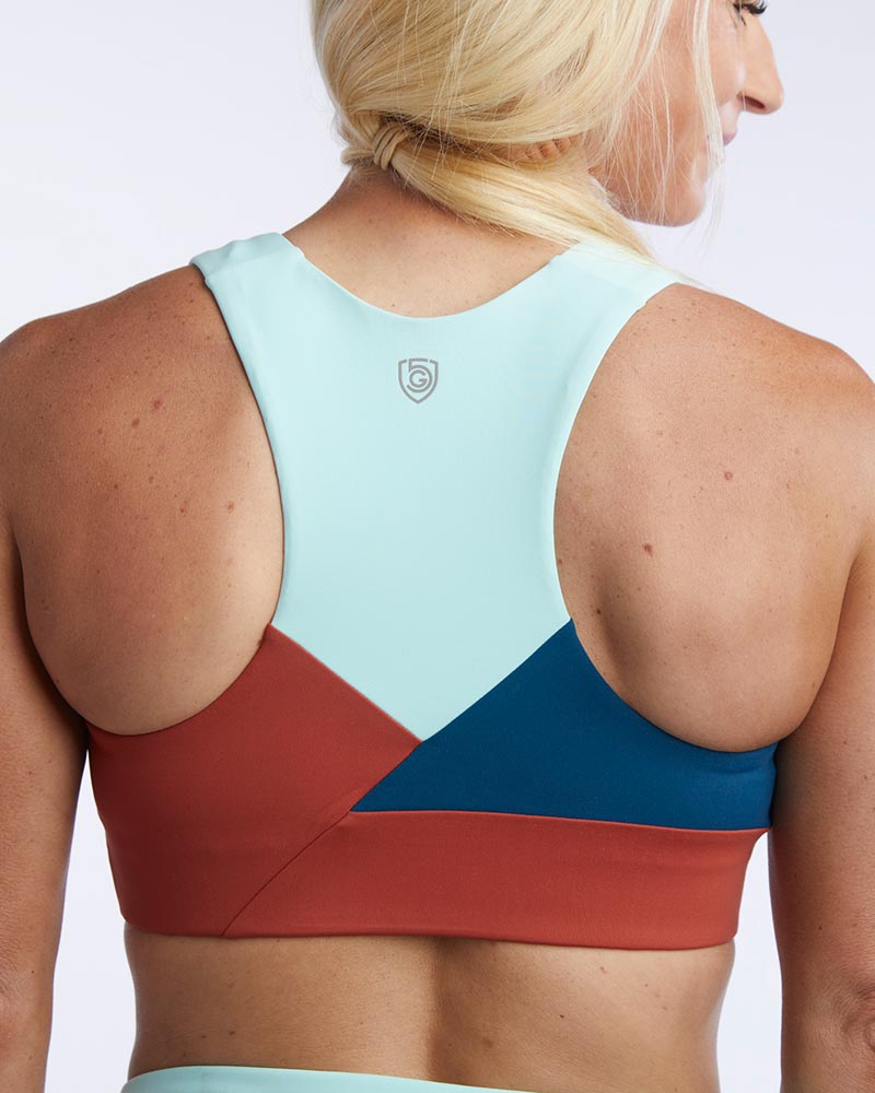Pionxr Bra Top Color Block Sports Bra for Women - Image 6