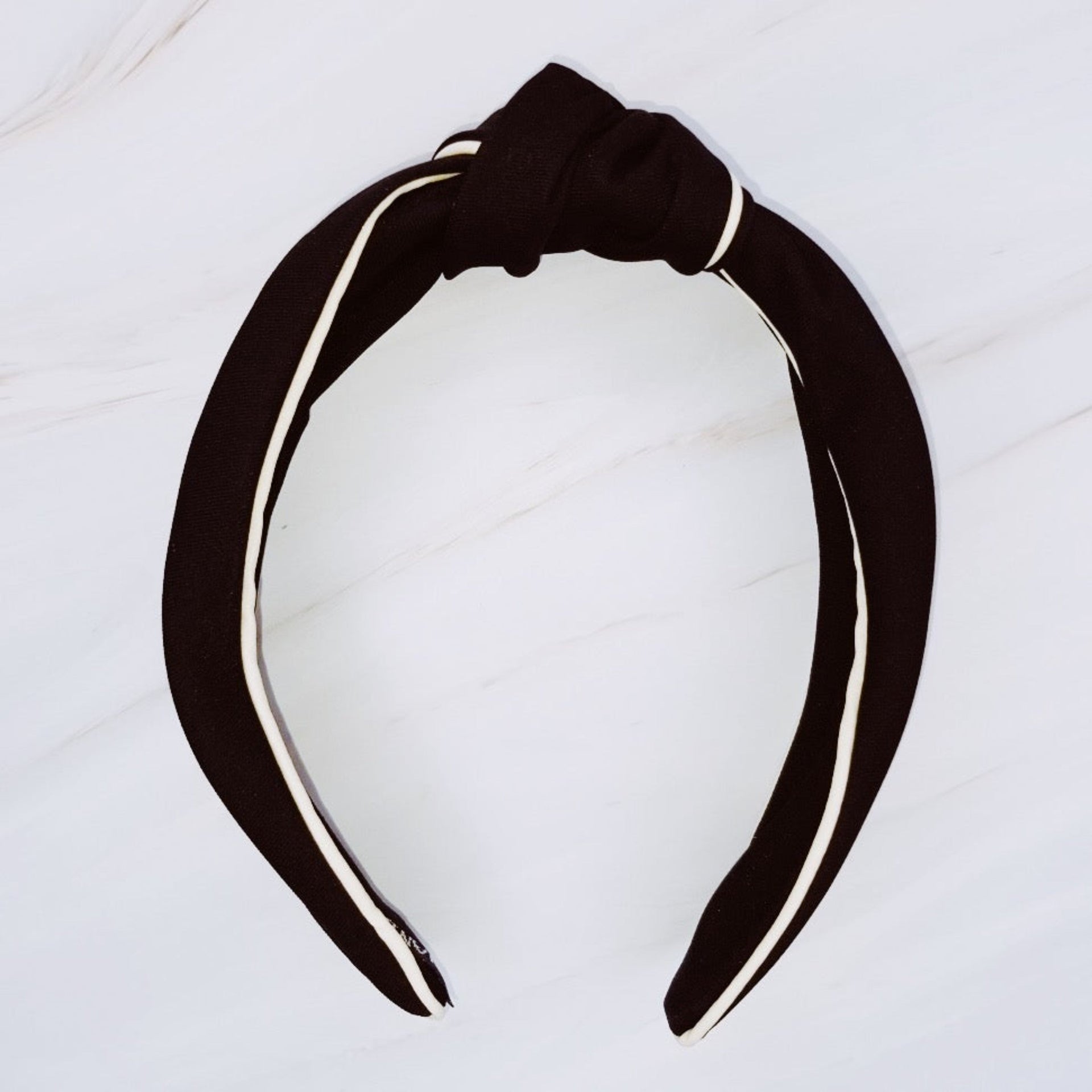 Piped Border Preppy Headband