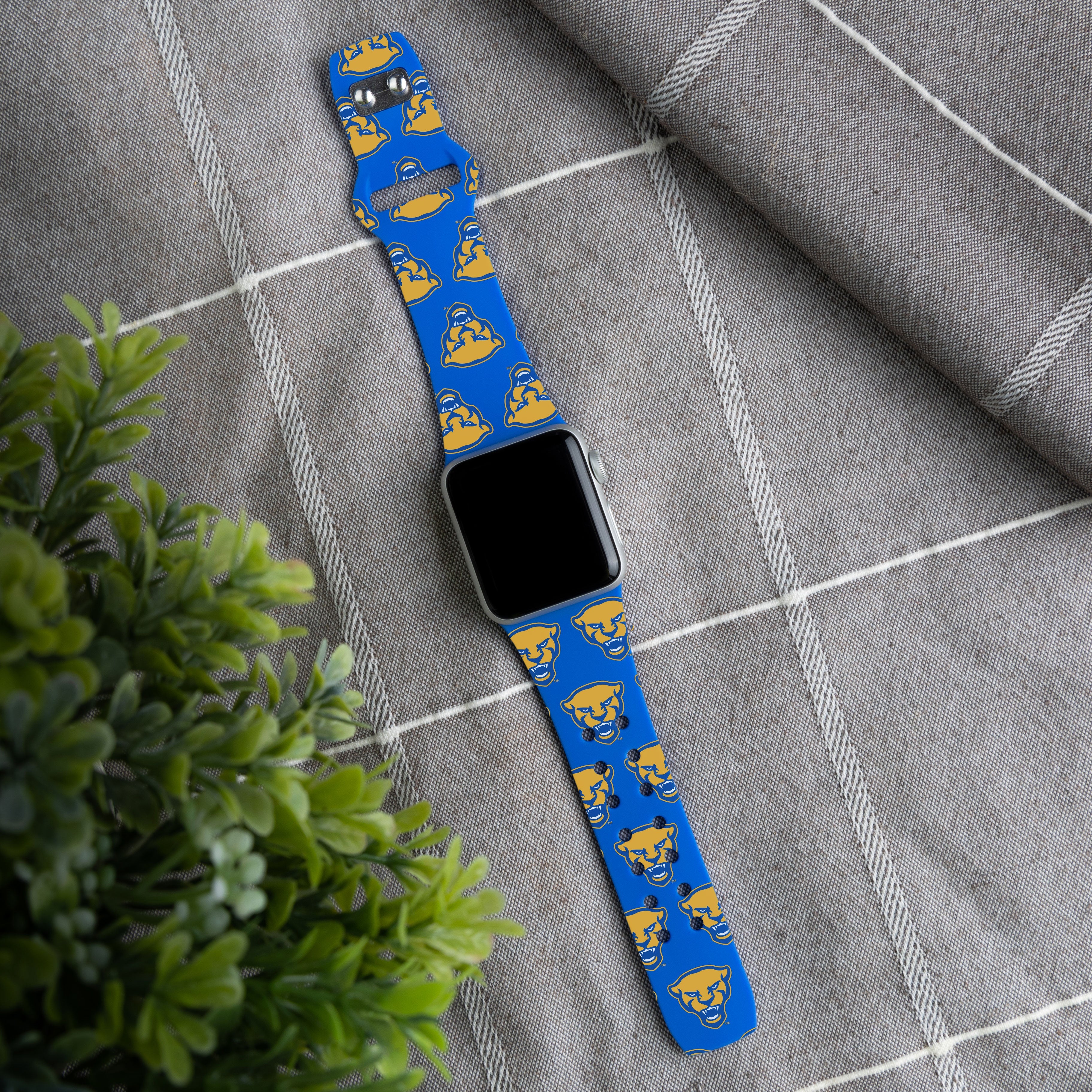 Pittsburgh Panthers HD Apple Watch Band - Collegiate Silicone Strap