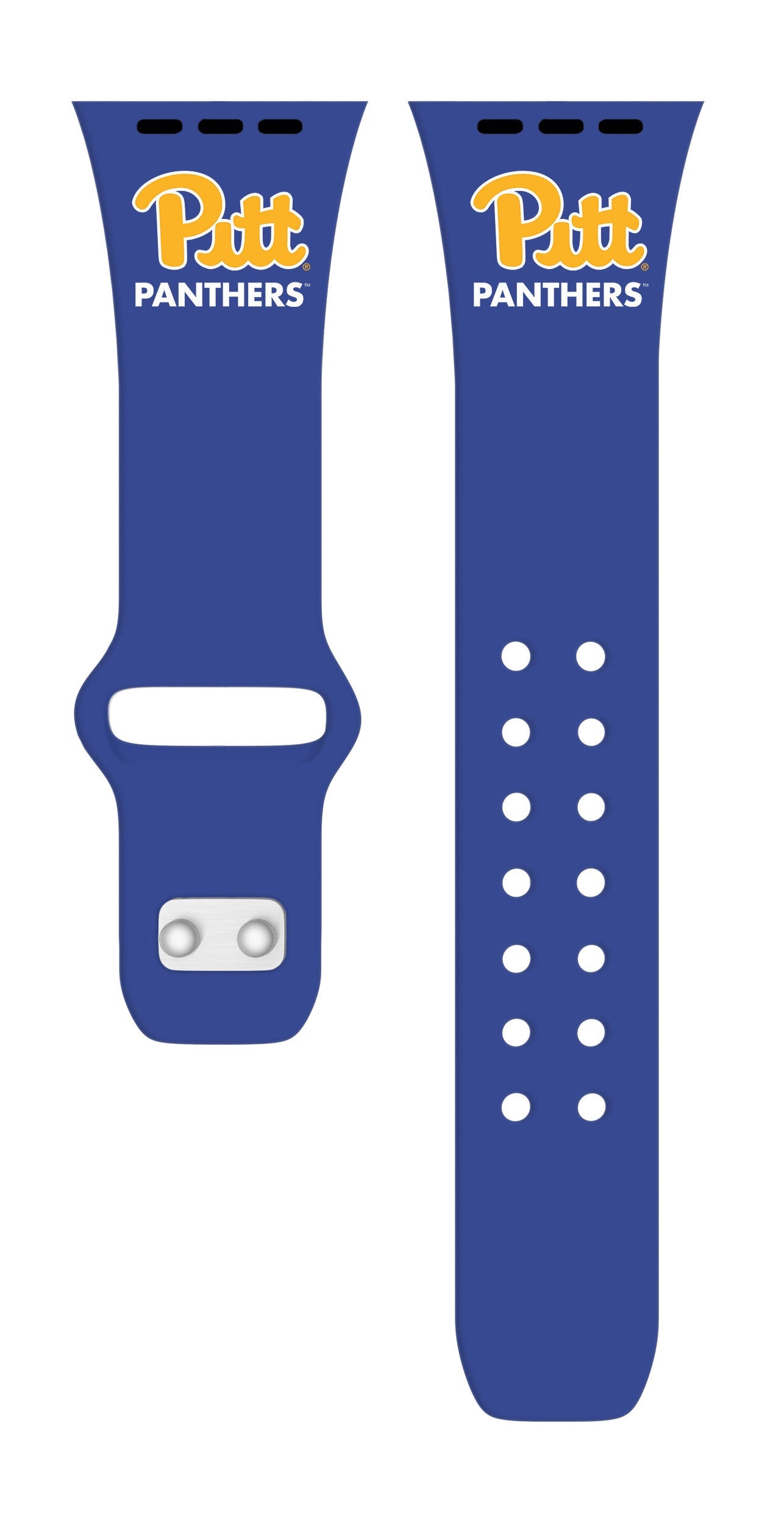Pittsburgh Panthers HD Apple Watch Band - Collegiate Silicone Strap