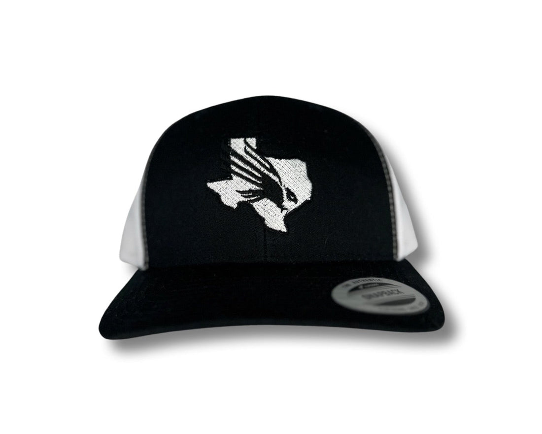 University of North Texas Diving Eagle Snapback Mesh Hat - Green