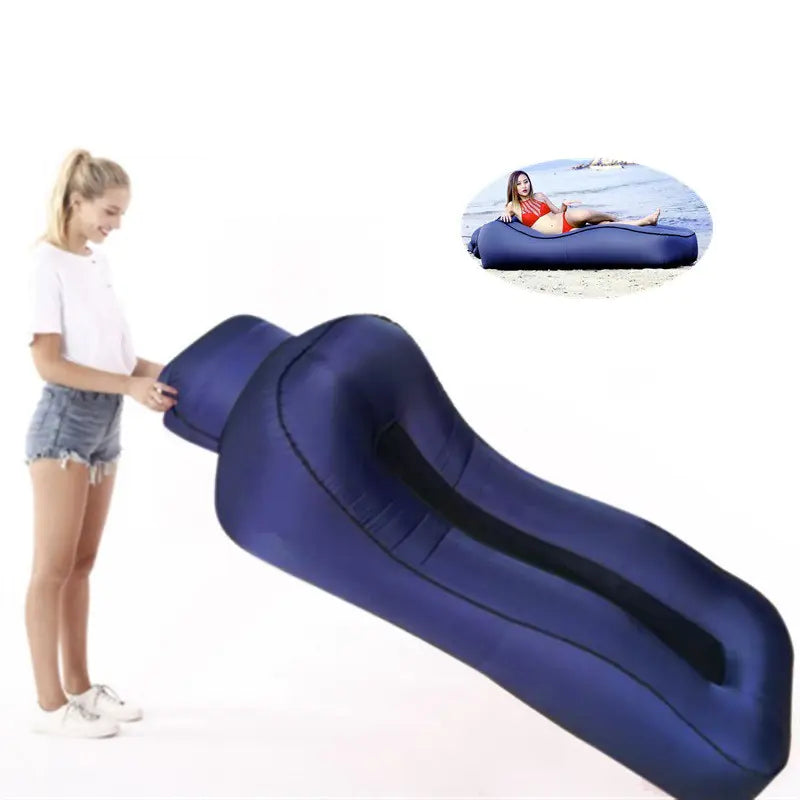 Inflatable Bed and Sofa for Outdoor Quick Setup