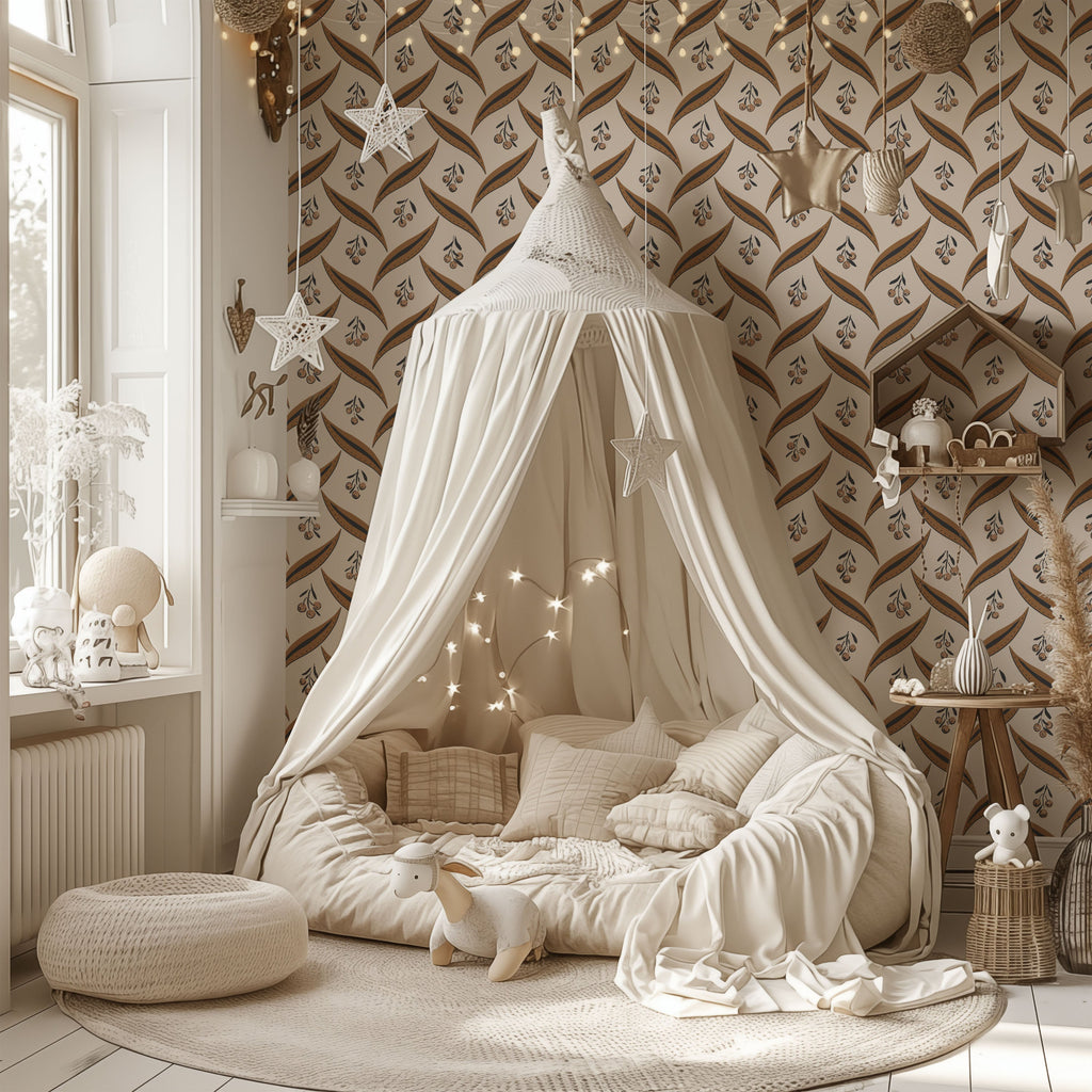 Campbell Wallpaper by Hufton Studio - Removable Home Decor