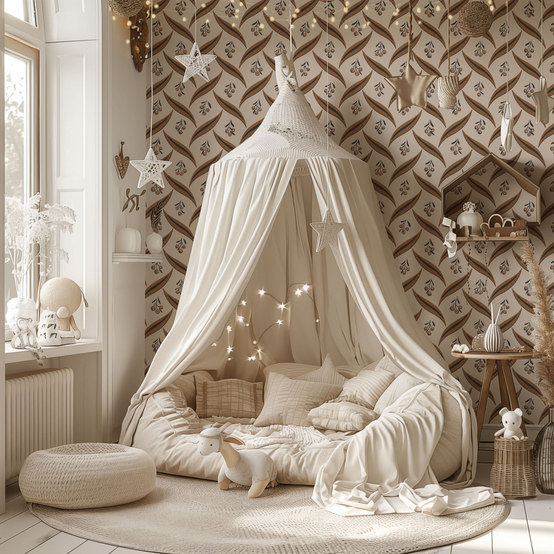 Campbell Wallpaper by Hufton Studio - Removable Home Decor