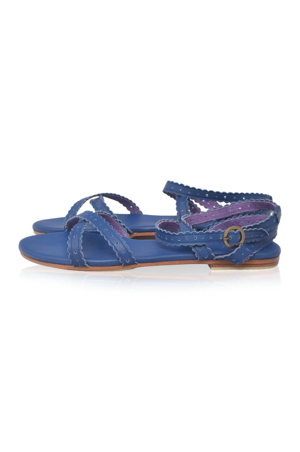 Playa Strappy Leather Sandals