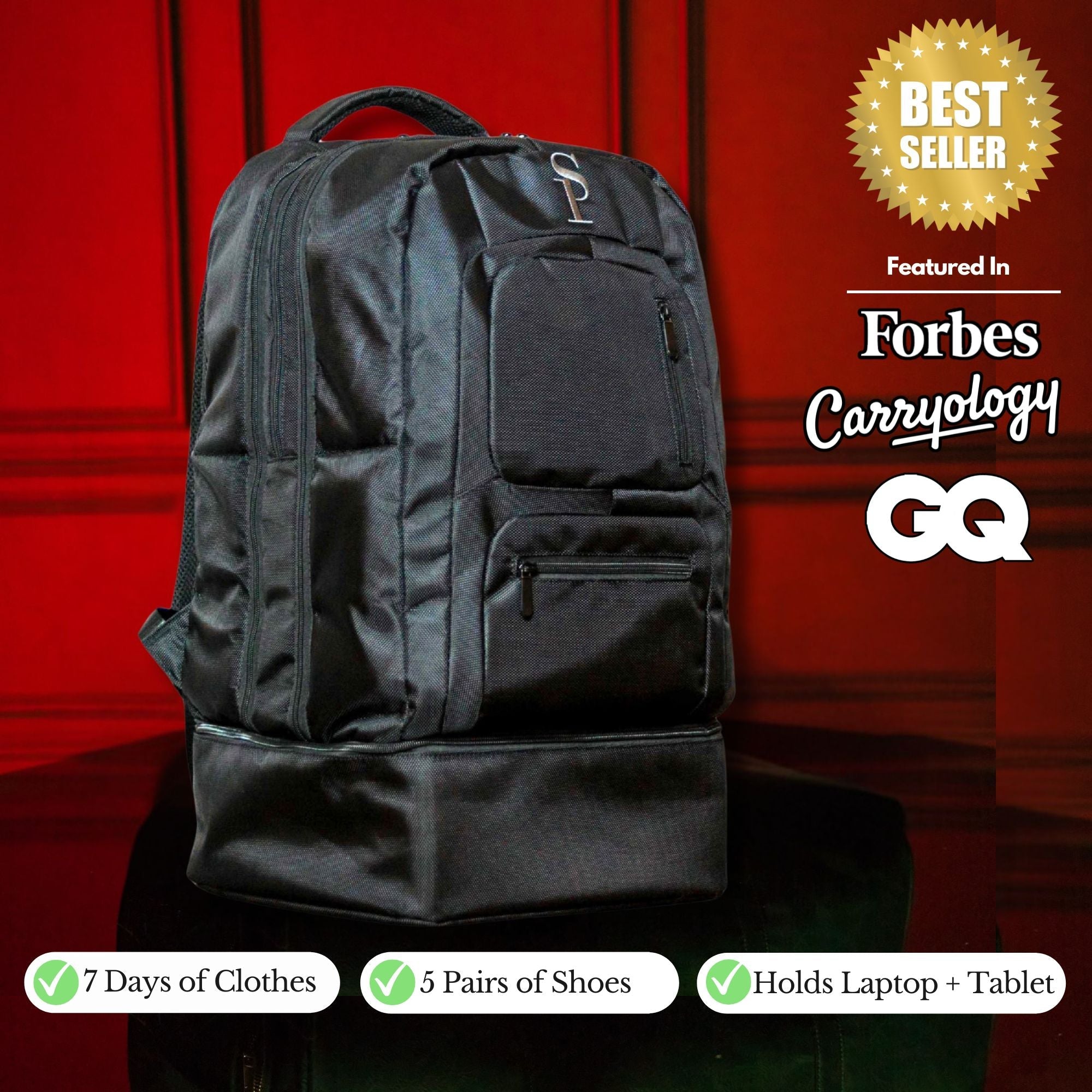 Sole Premise Carry-On Bag For Shoes, Clothes, Laptop And Camera (Only 300 Made)