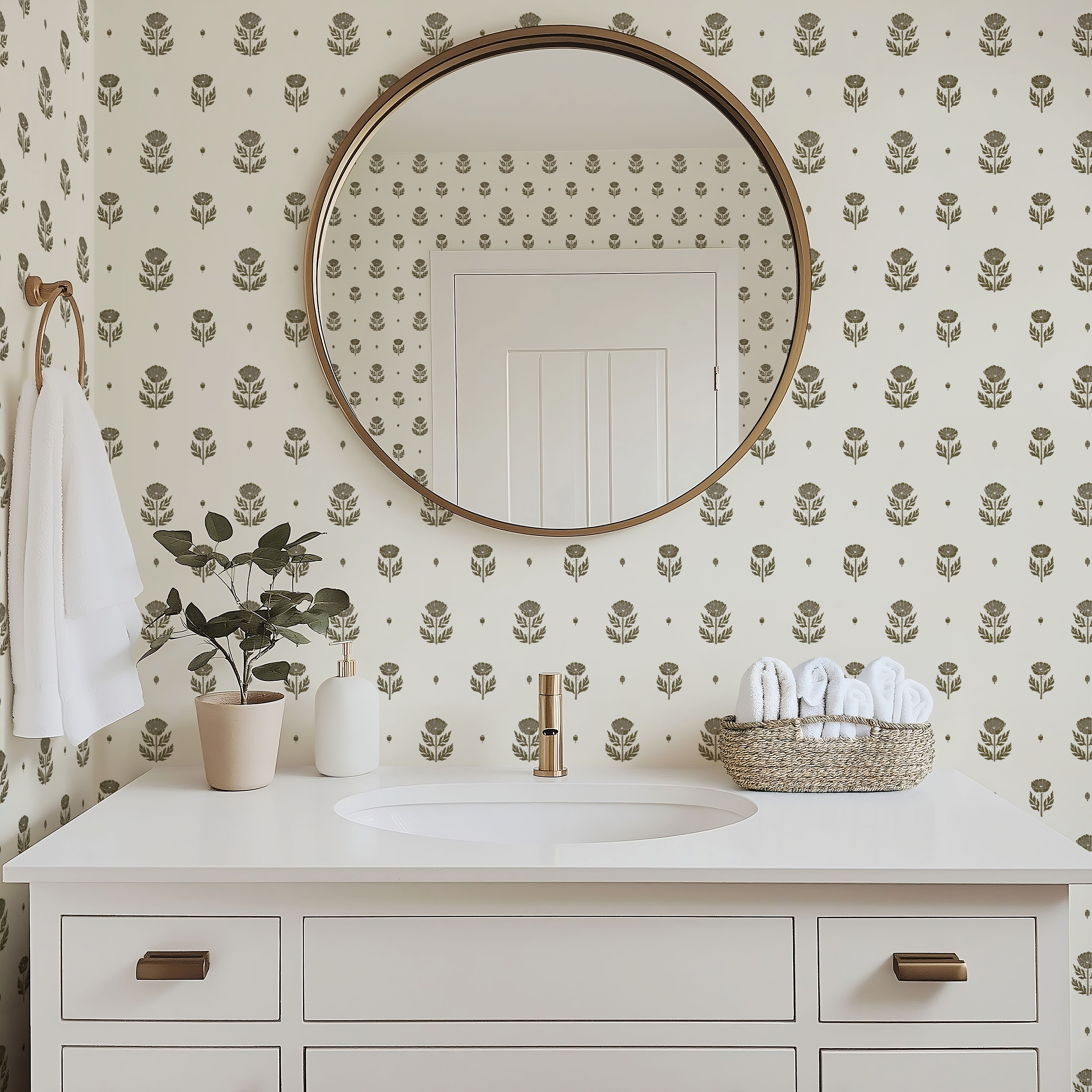 Delaney Removable Peel and Stick Wallpaper by Mackenzie Nelson